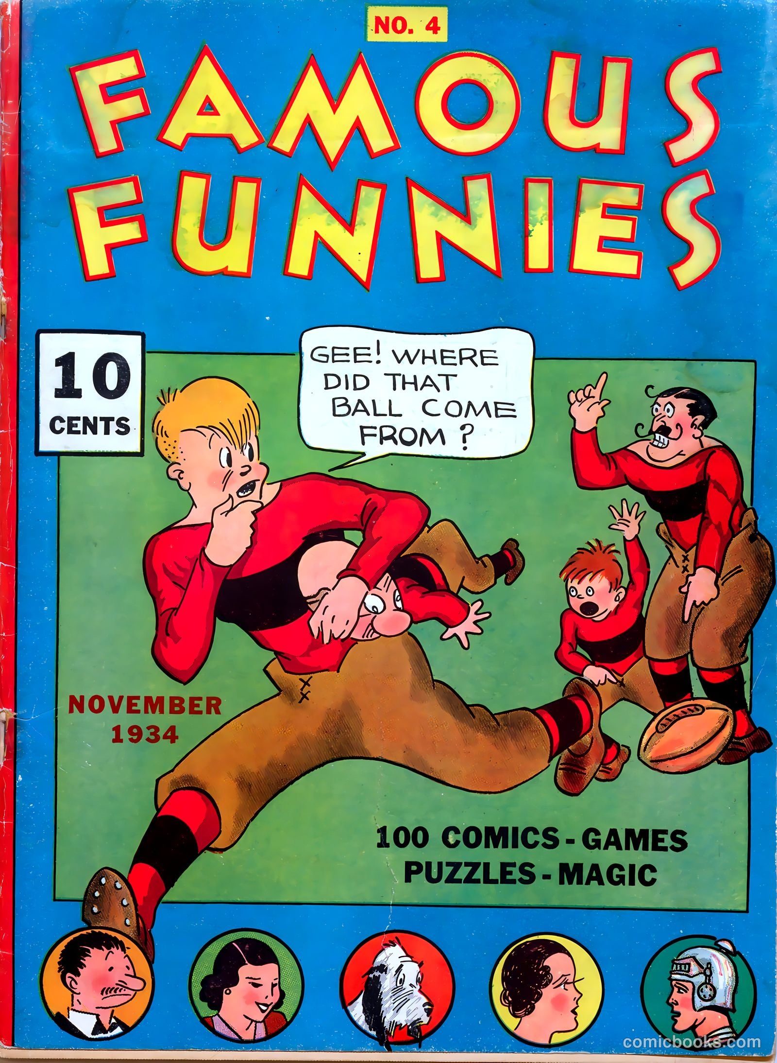 Famous Funnies #4