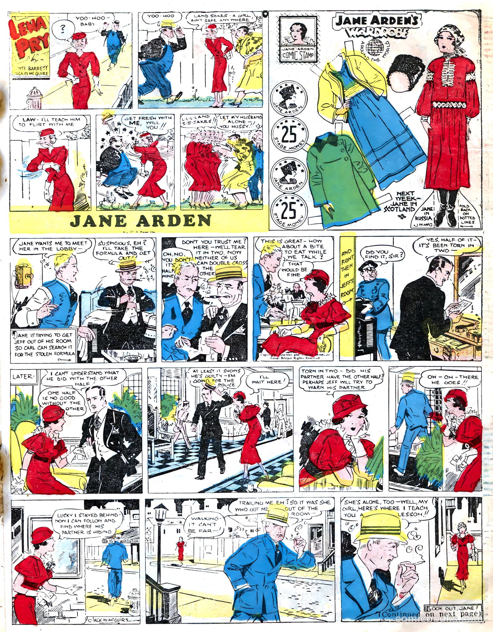 Famous Funnies #4 (1934) — page 33 of 64