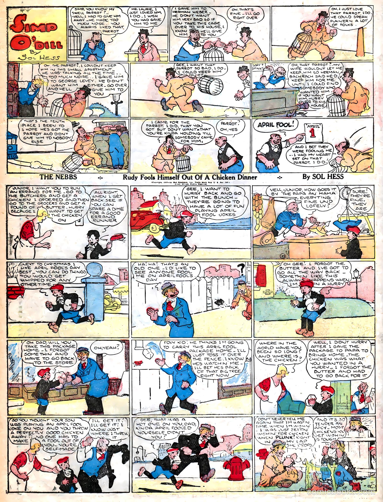 Famous Funnies #4 (1934) — page 40 of 64