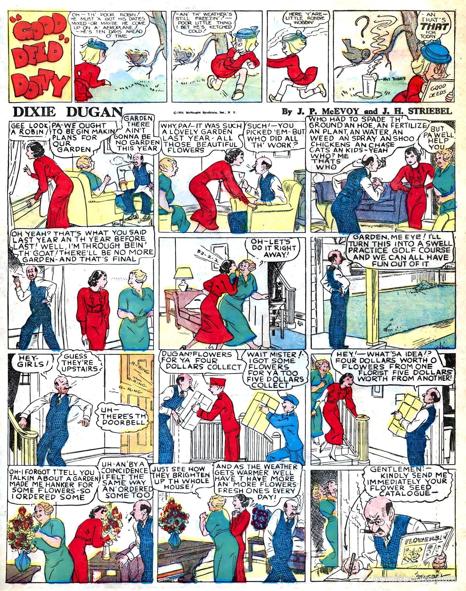 Famous Funnies #4 (1934) — page 61 of 64