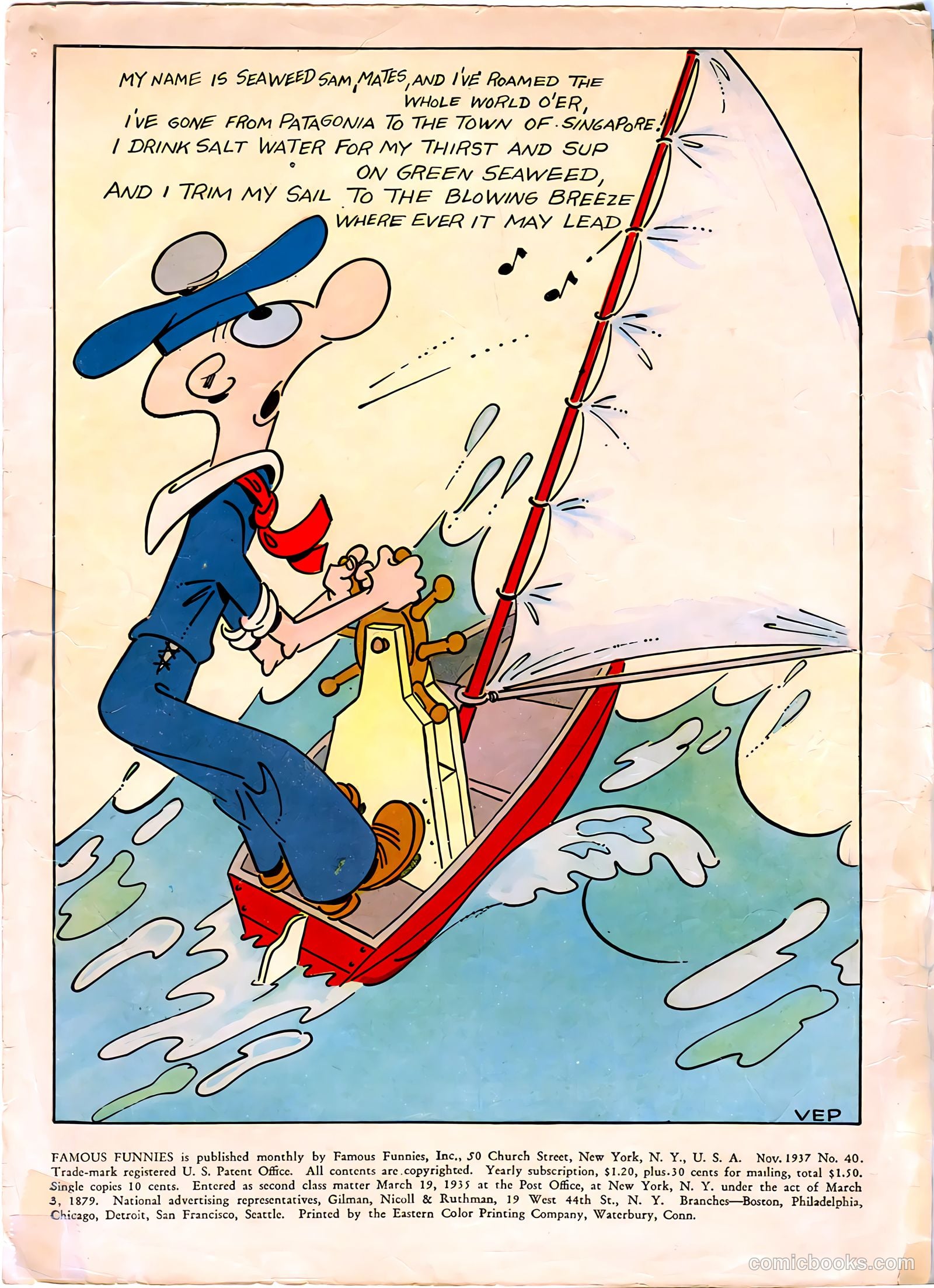 Famous Funnies #40 (1937) — page 2 of 64