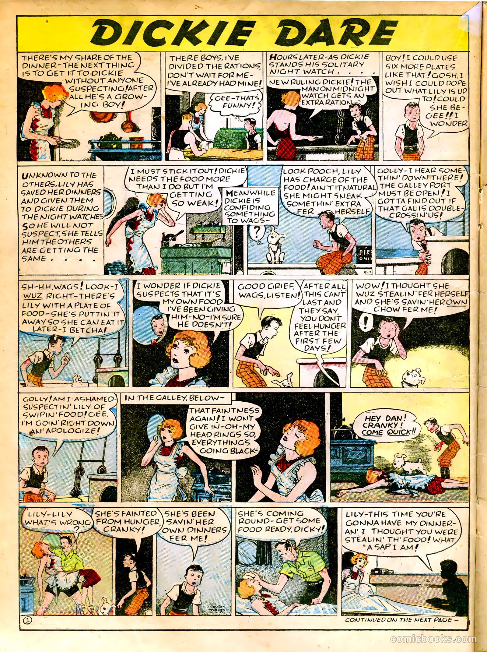 Famous Funnies #41 (1937) — page 22 of 64