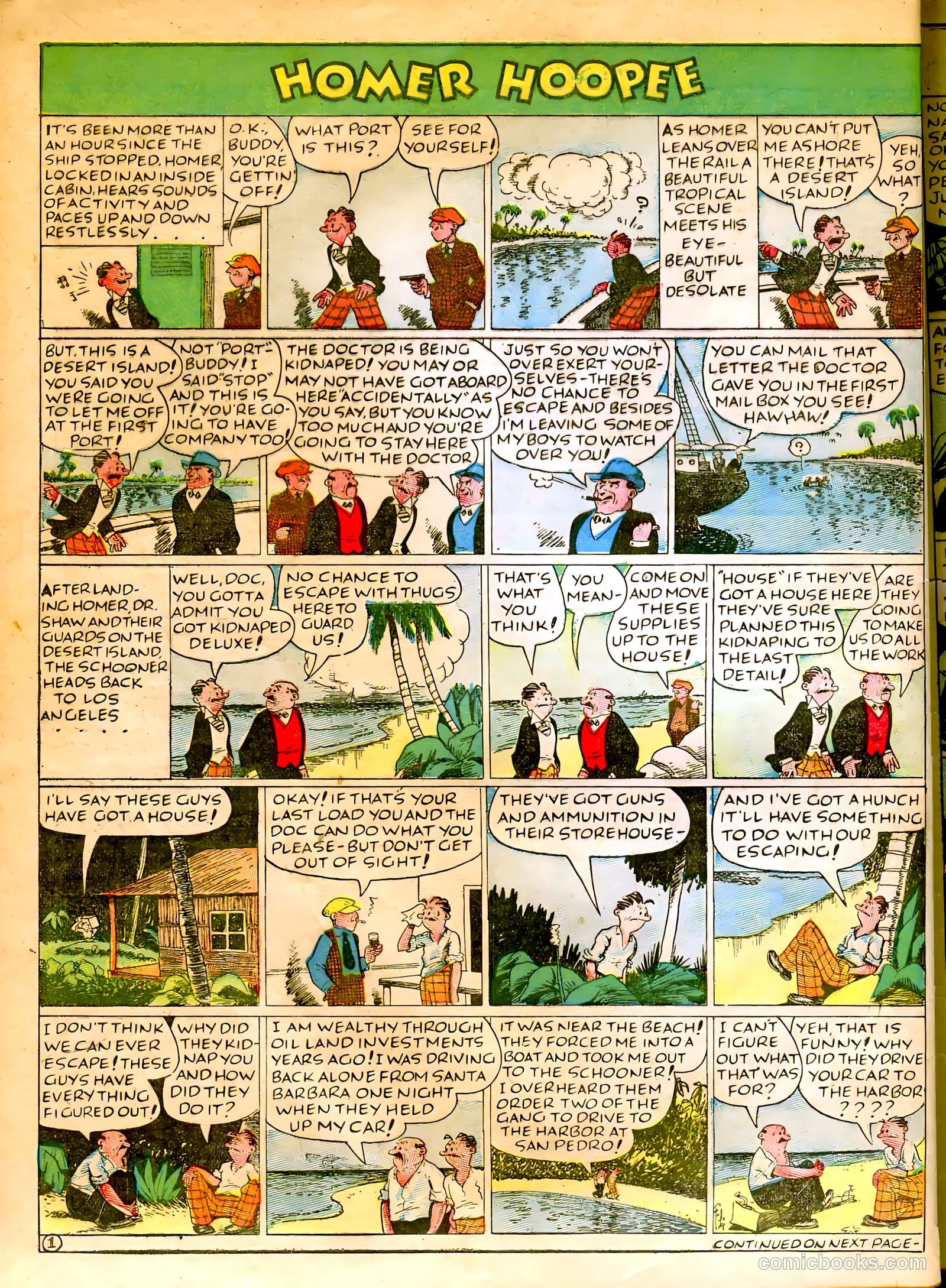 Famous Funnies #41 (1937) — page 58 of 64