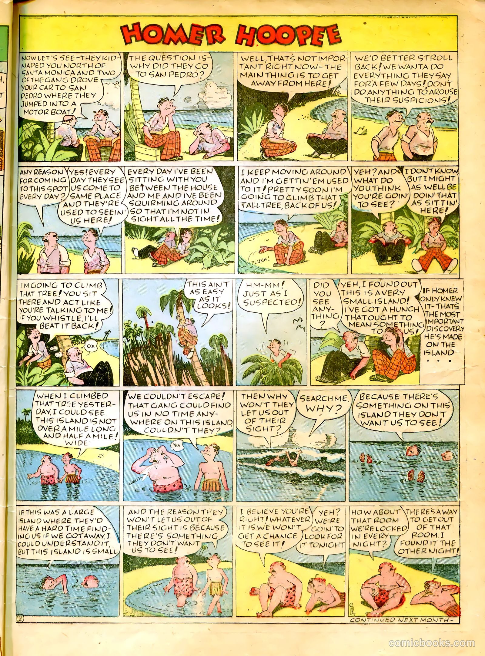 Famous Funnies #41 (1937) — page 59 of 64