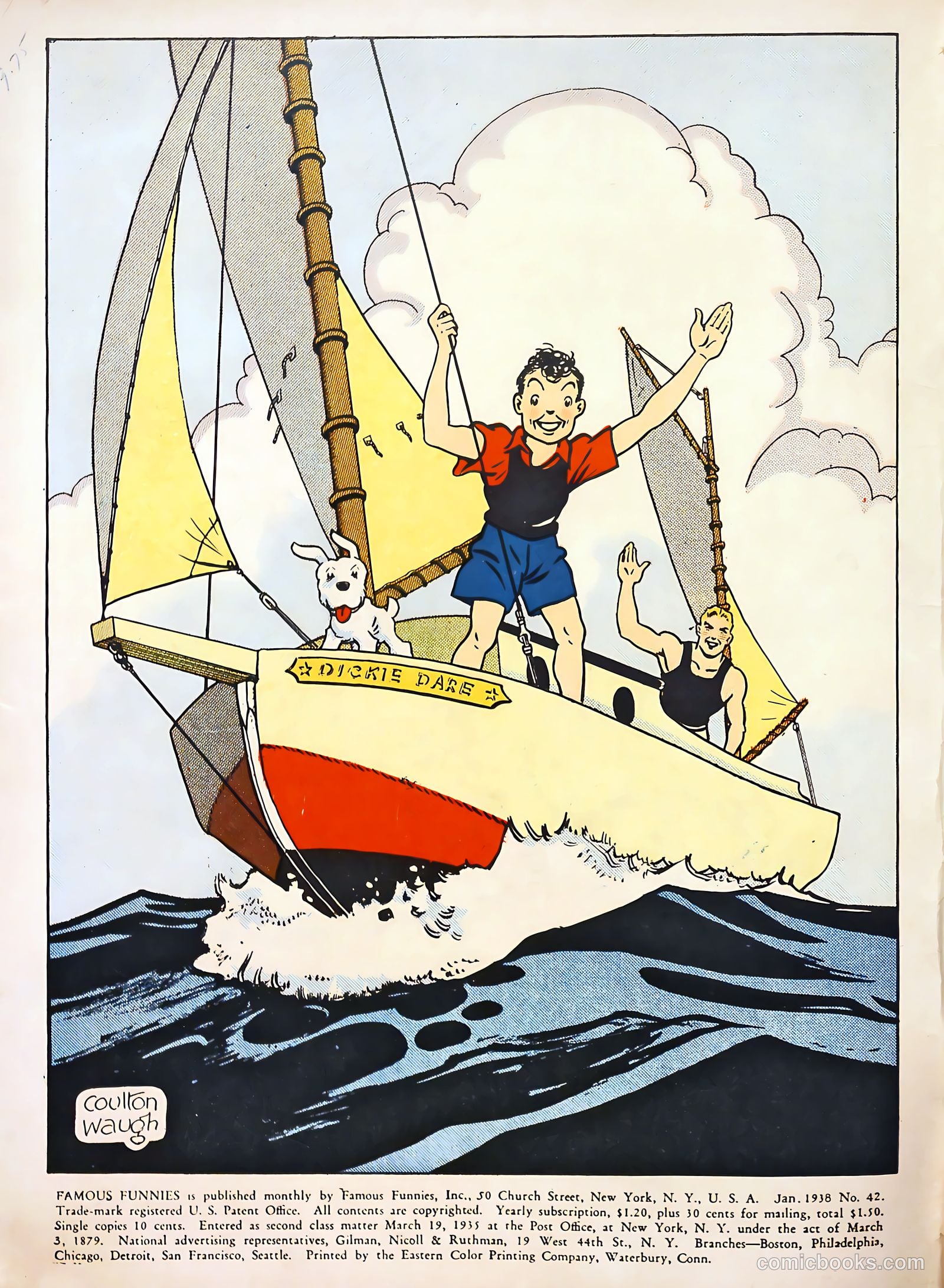 Famous Funnies #42 (1937) — page 2 of 64