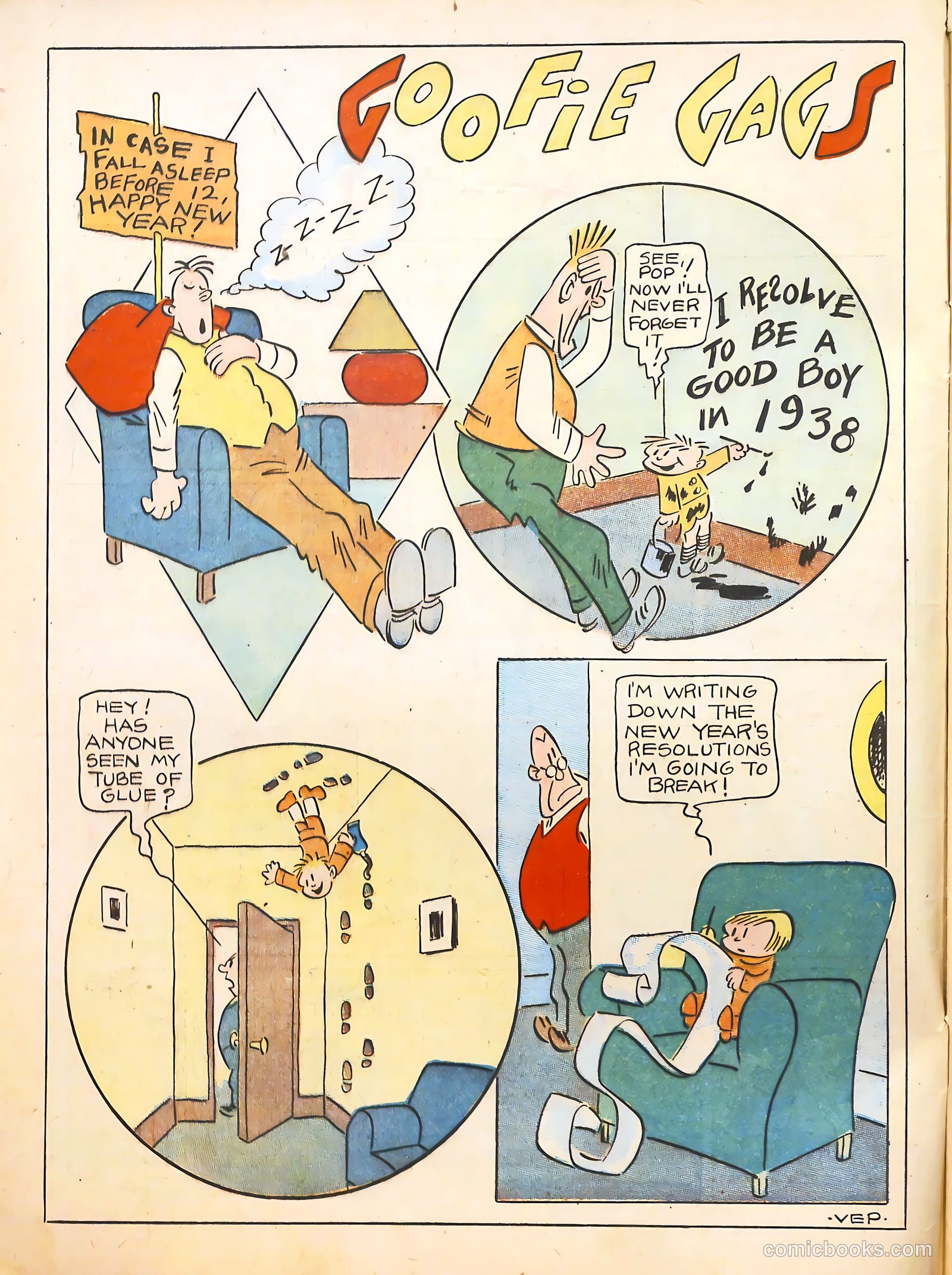 Famous Funnies #42 (1937) — page 4 of 64