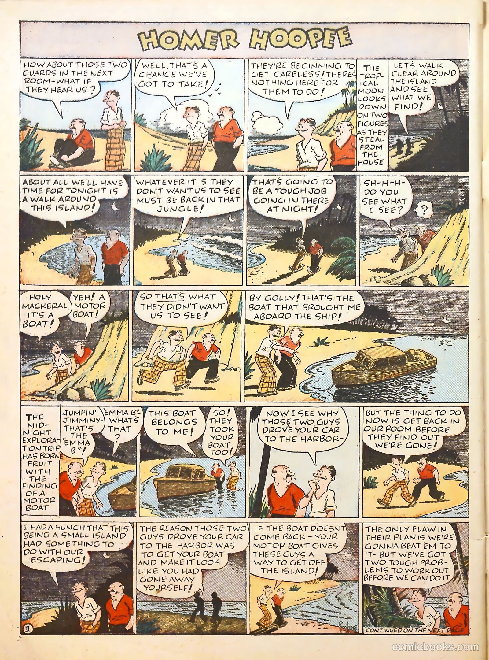 Famous Funnies #42 (1937) — page 58 of 64
