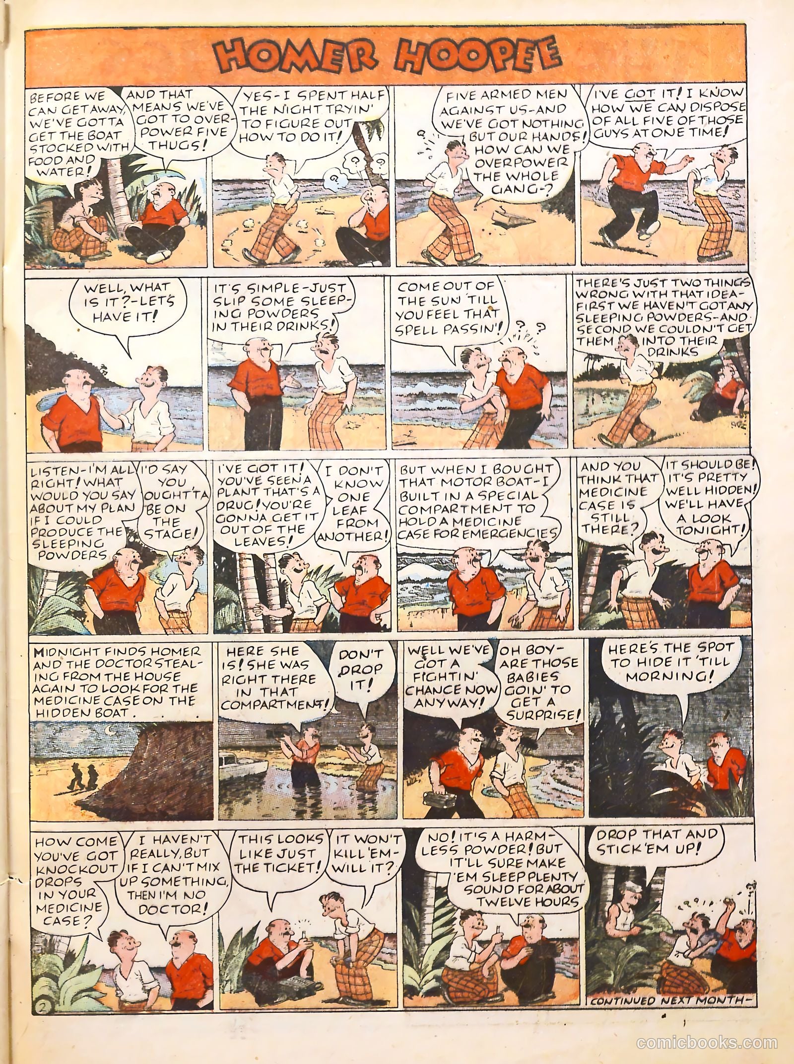 Famous Funnies #42 (1937) — page 59 of 64