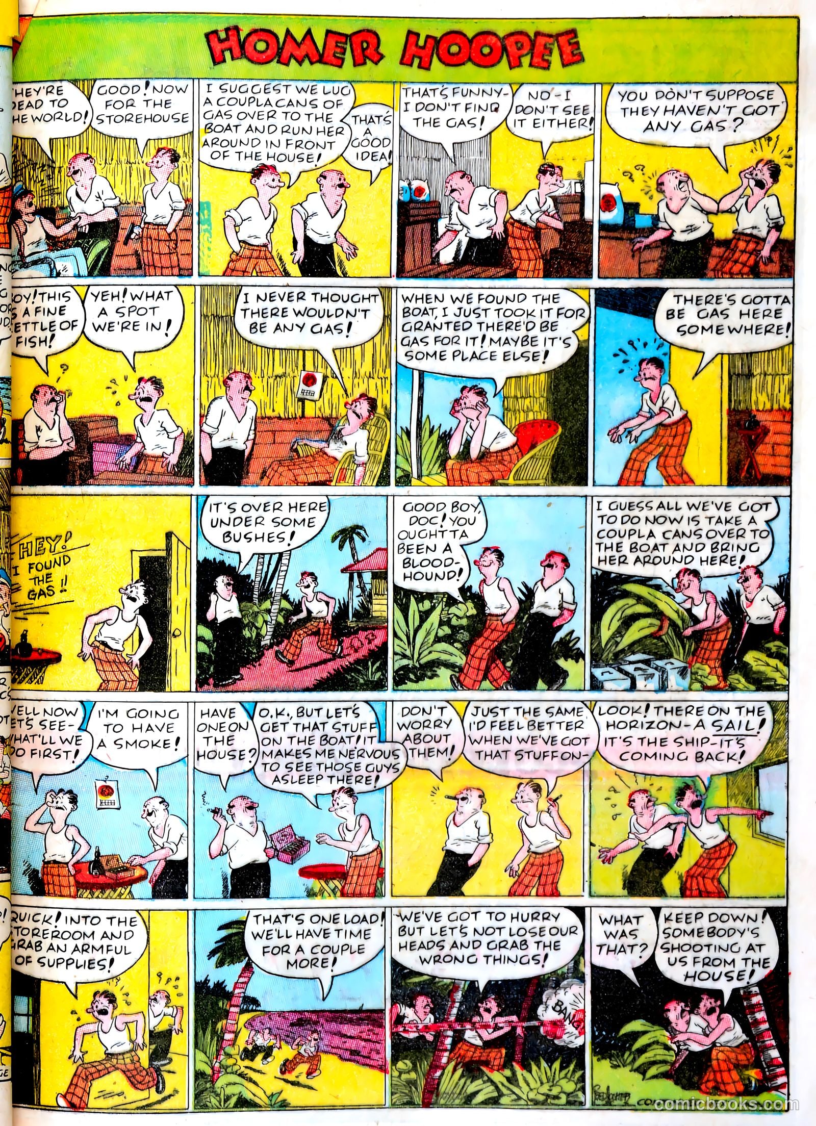 Famous Funnies #43 (1938) — page 58 of 63
