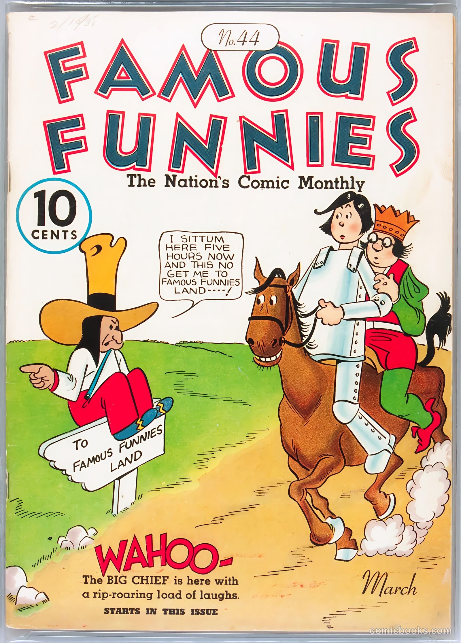 Famous Funnies #44