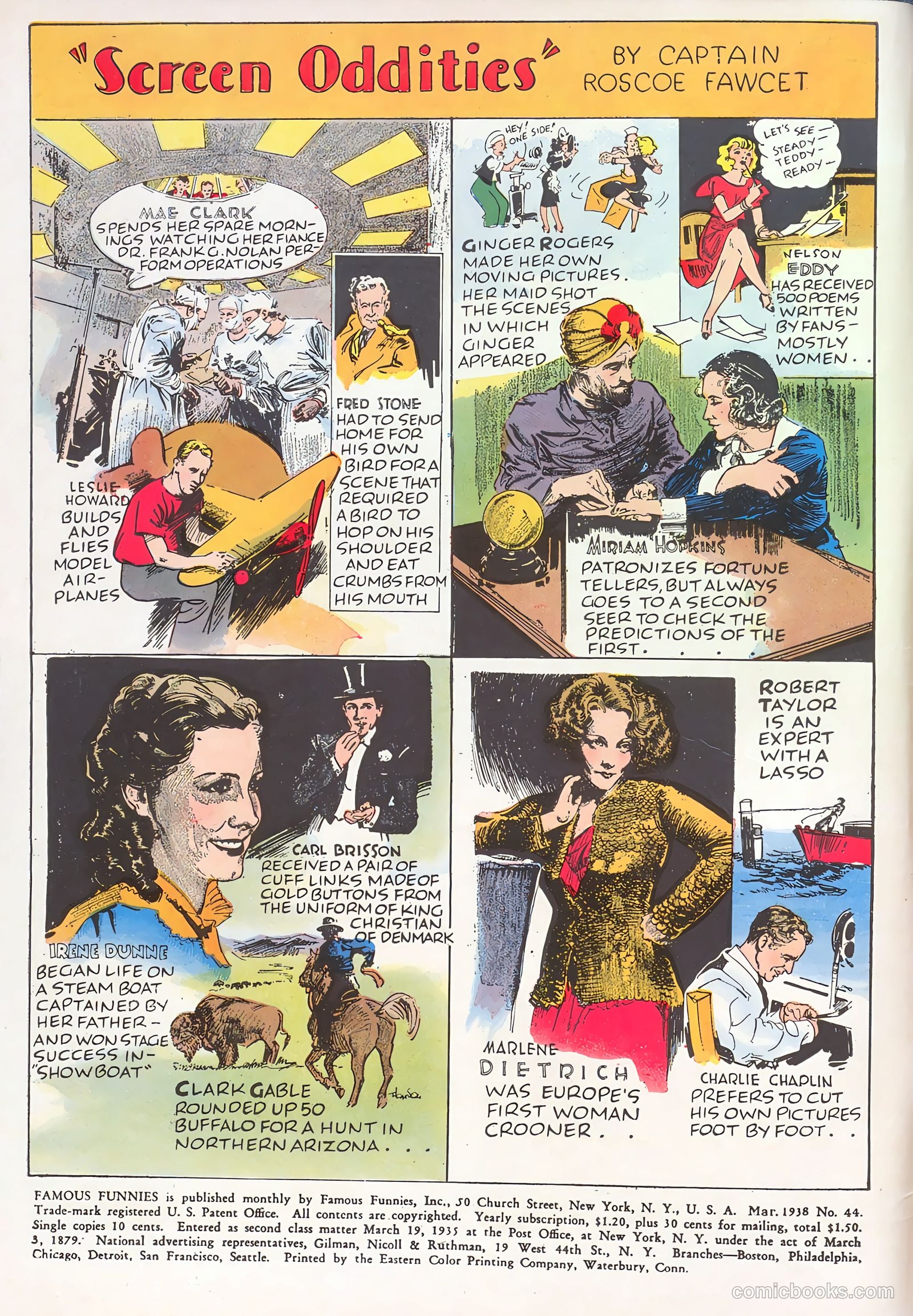 Famous Funnies #44 (1938) — page 2 of 64