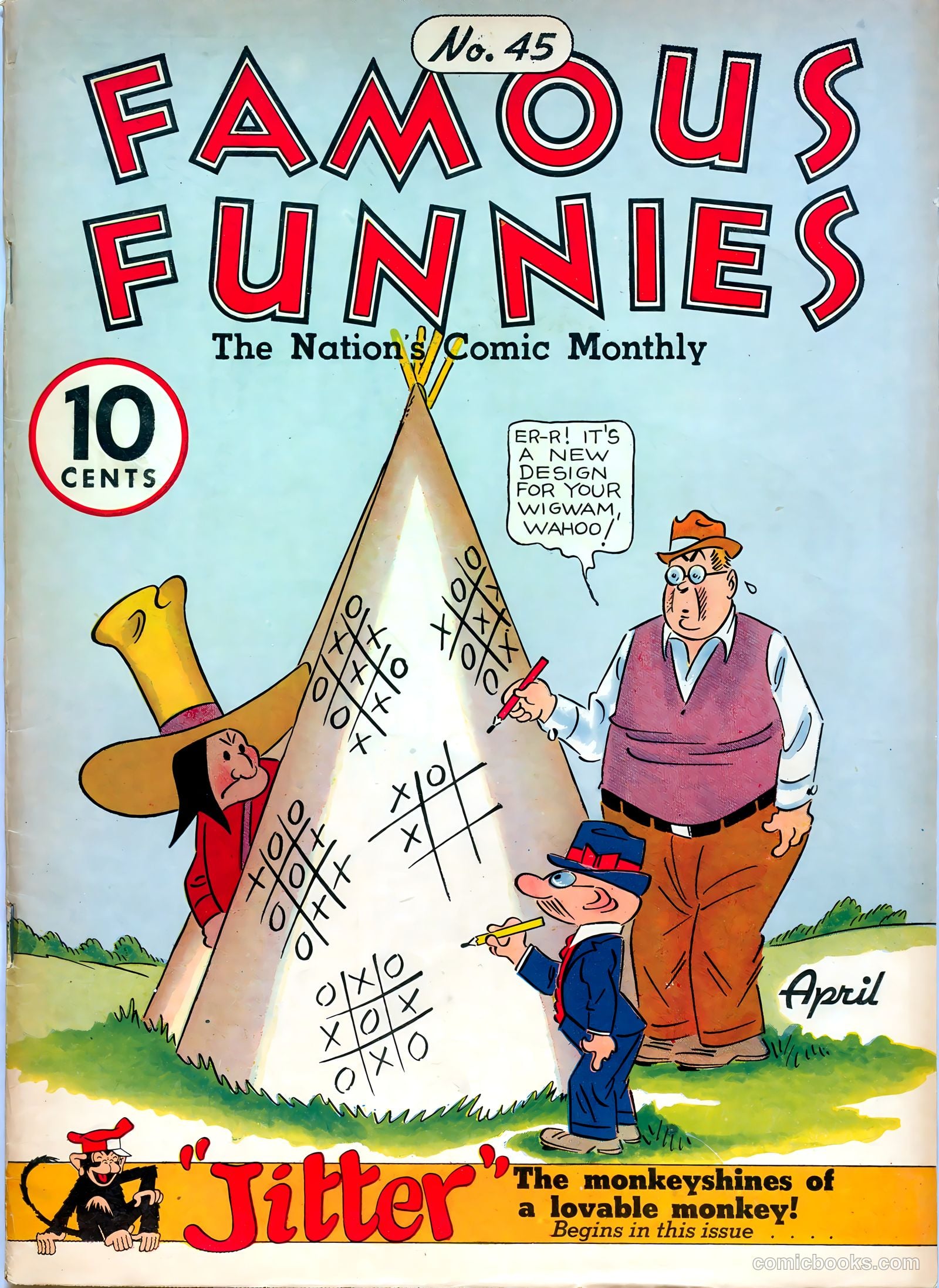 Famous Funnies #45