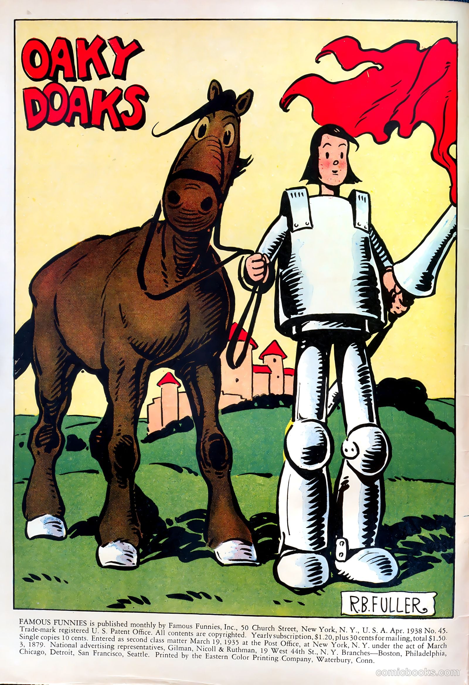 Famous Funnies #45 (1938) — page 2 of 64
