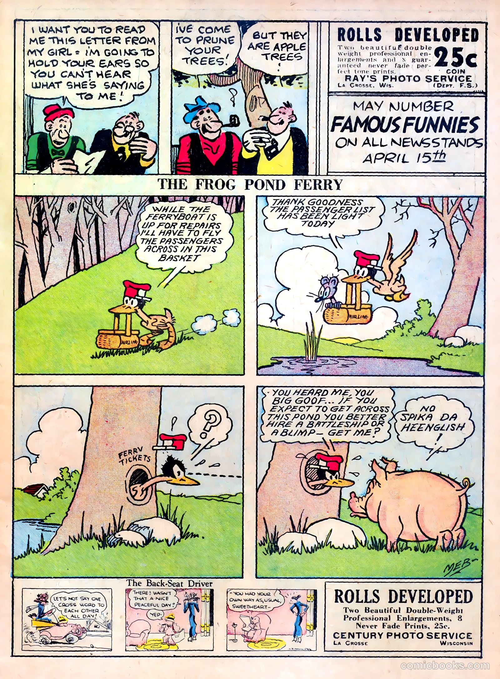 Famous Funnies #45 (1938) — page 3 of 64