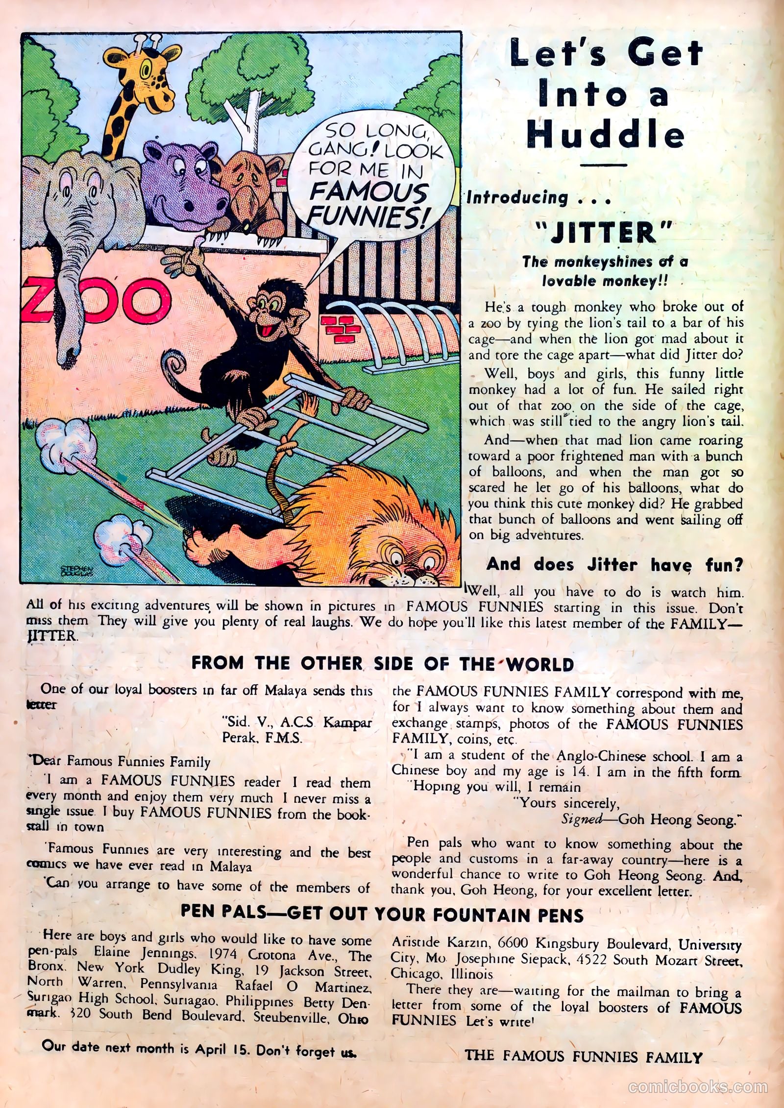 Famous Funnies #45 (1938) — page 10 of 64