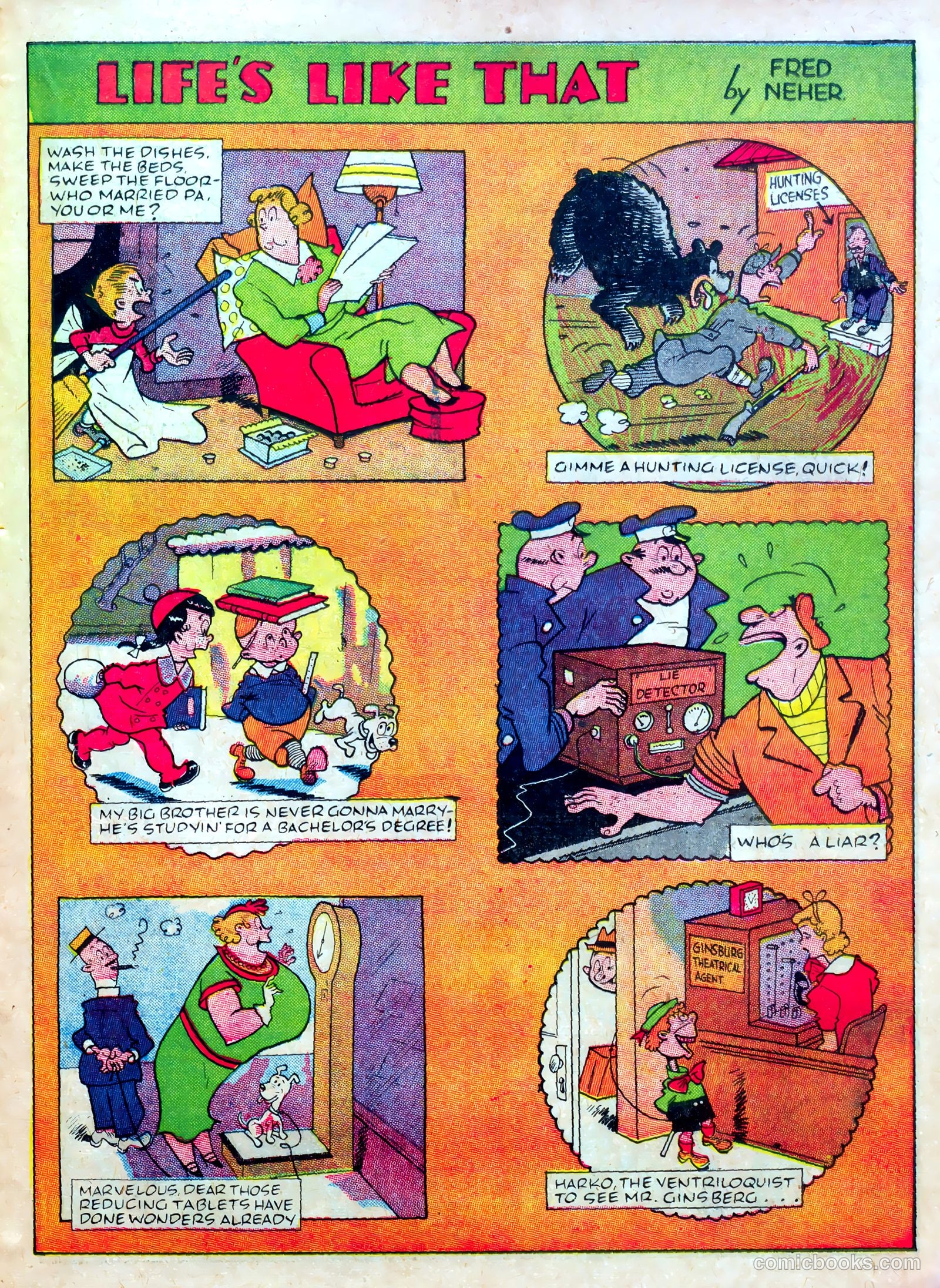 Famous Funnies #45 (1938) — page 17 of 64