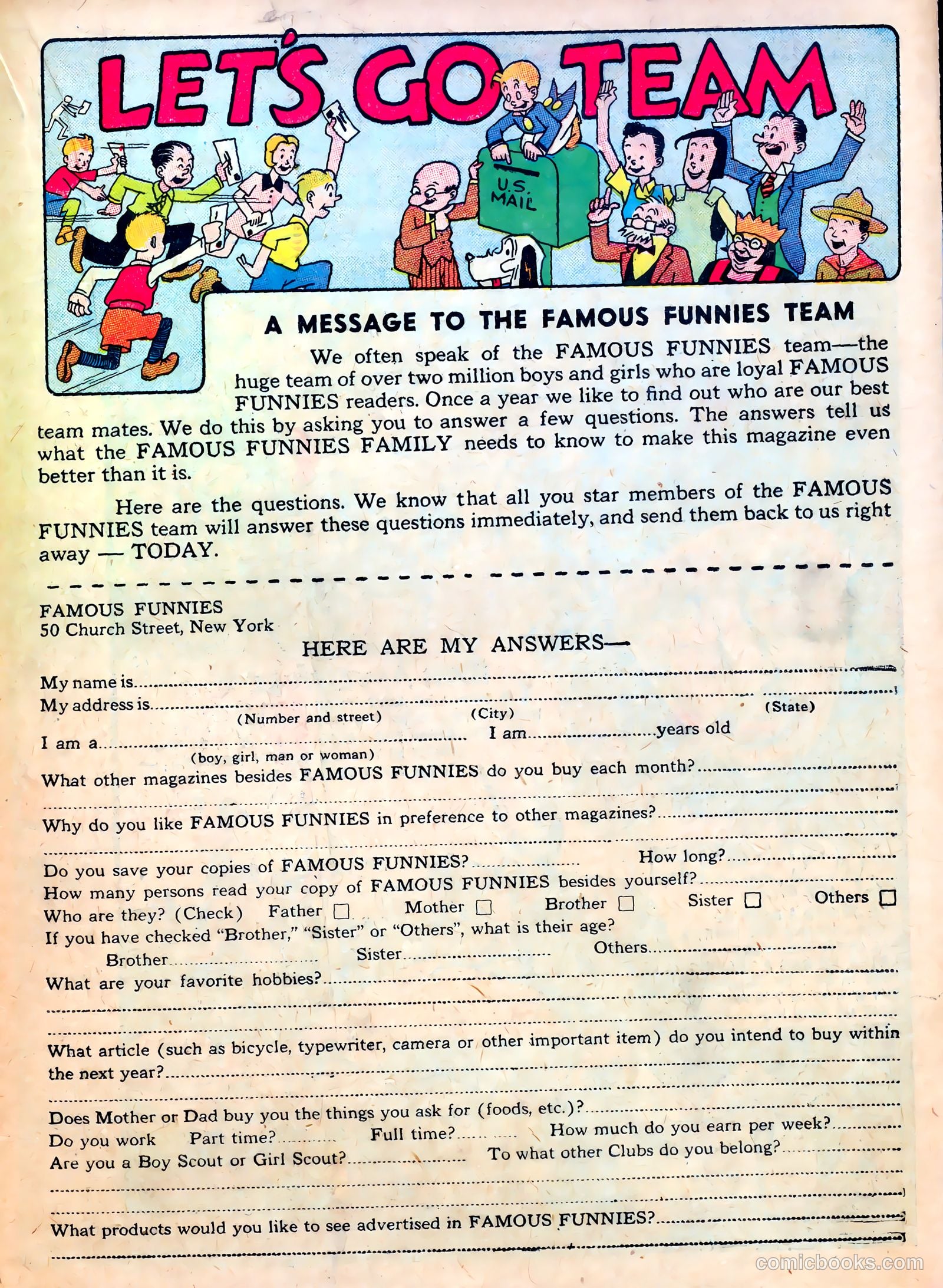Famous Funnies #45 (1938) — page 31 of 64