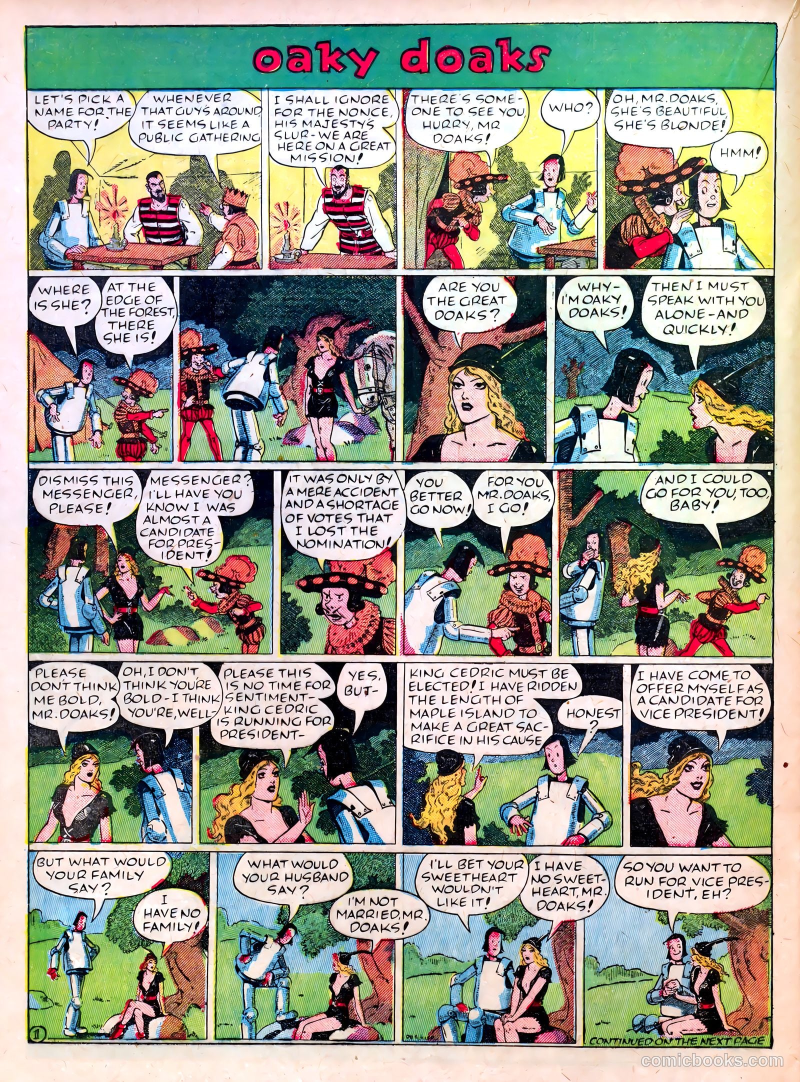 Famous Funnies #45 (1938) — page 34 of 64