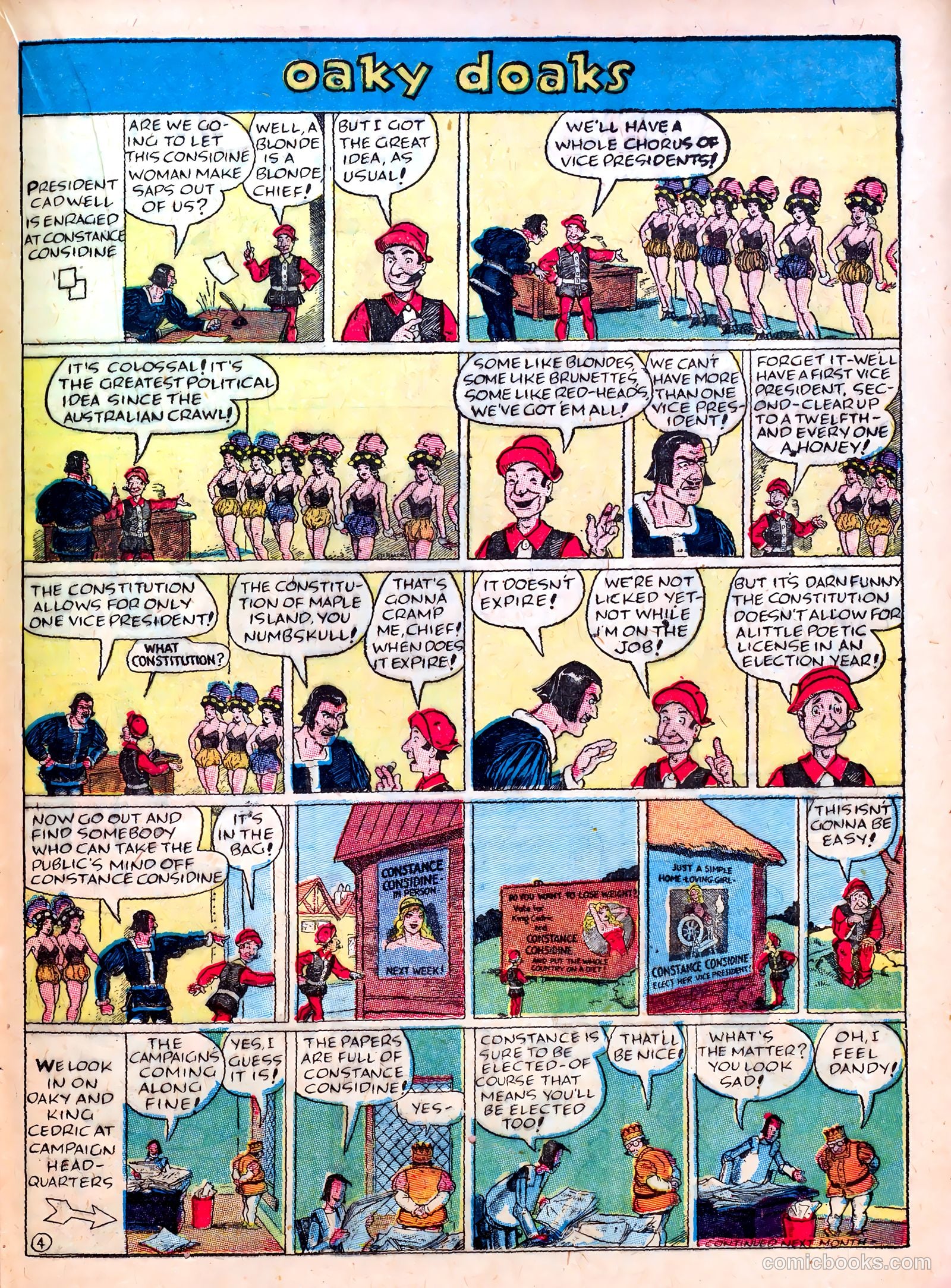 Famous Funnies #45 (1938) — page 37 of 64