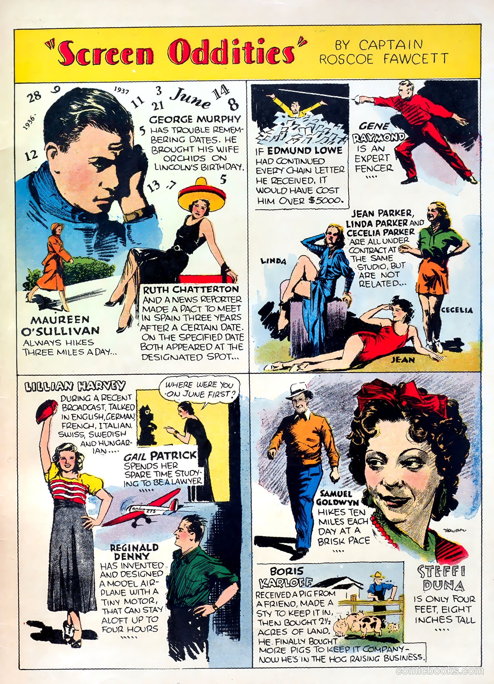 Famous Funnies #45 (1938) — page 63 of 64