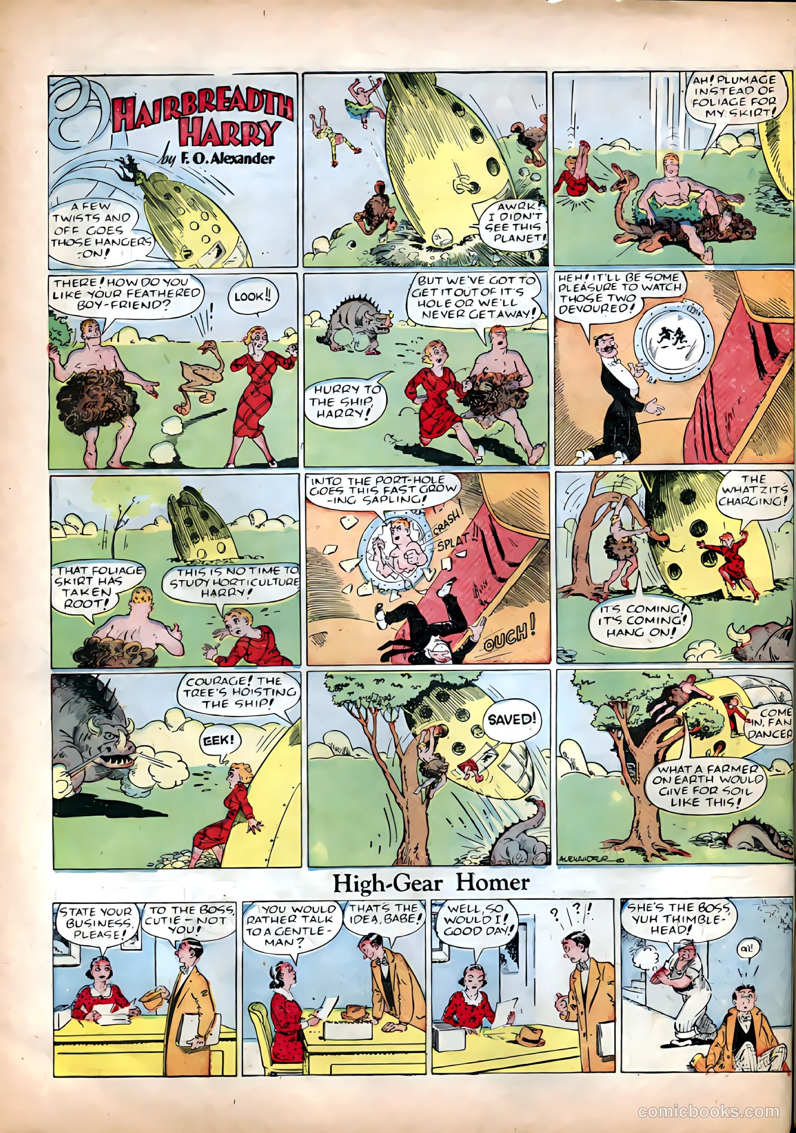 Famous Funnies #46 (1938) — page 16 of 64