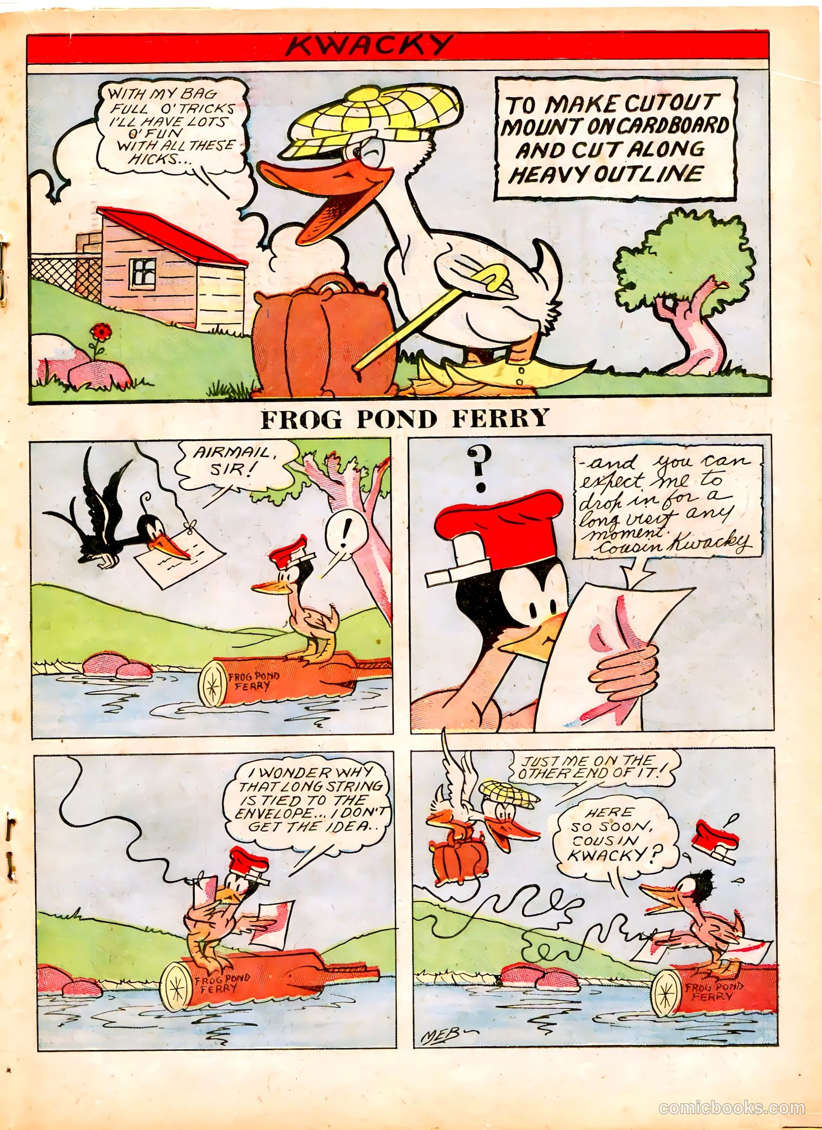 Famous Funnies #47 (1938) — page 33 of 64