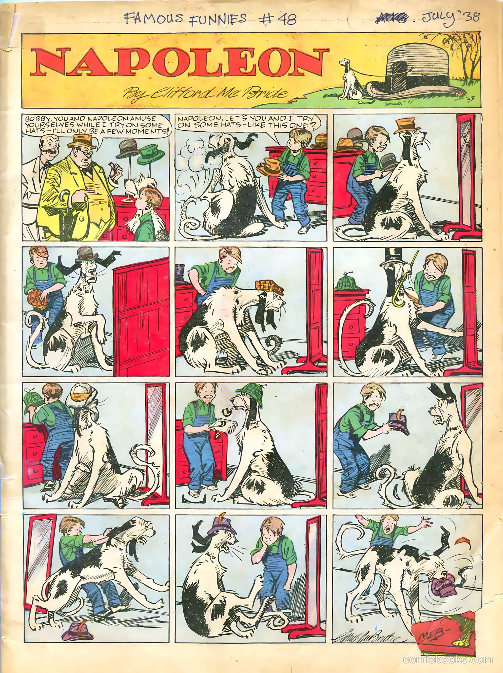Famous Funnies #48 (1938) — page 3 of 64