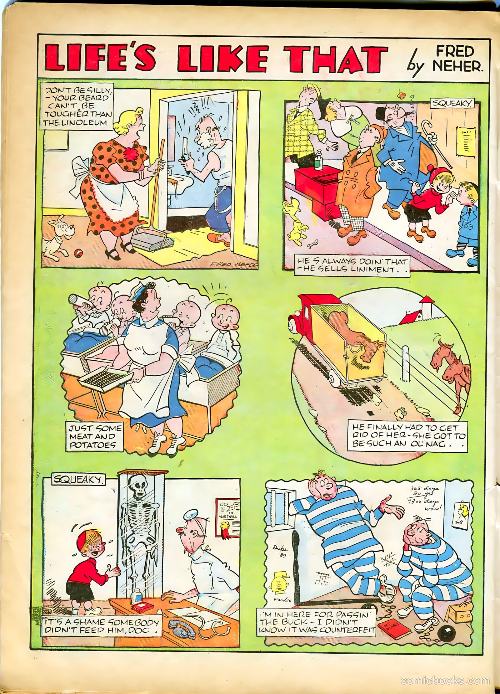 Famous Funnies #48 (1938) — page 54 of 64