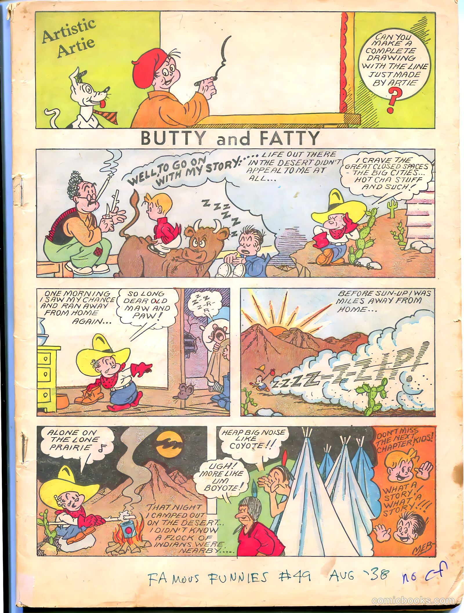 Famous Funnies #49 (1938) — page 5 of 64