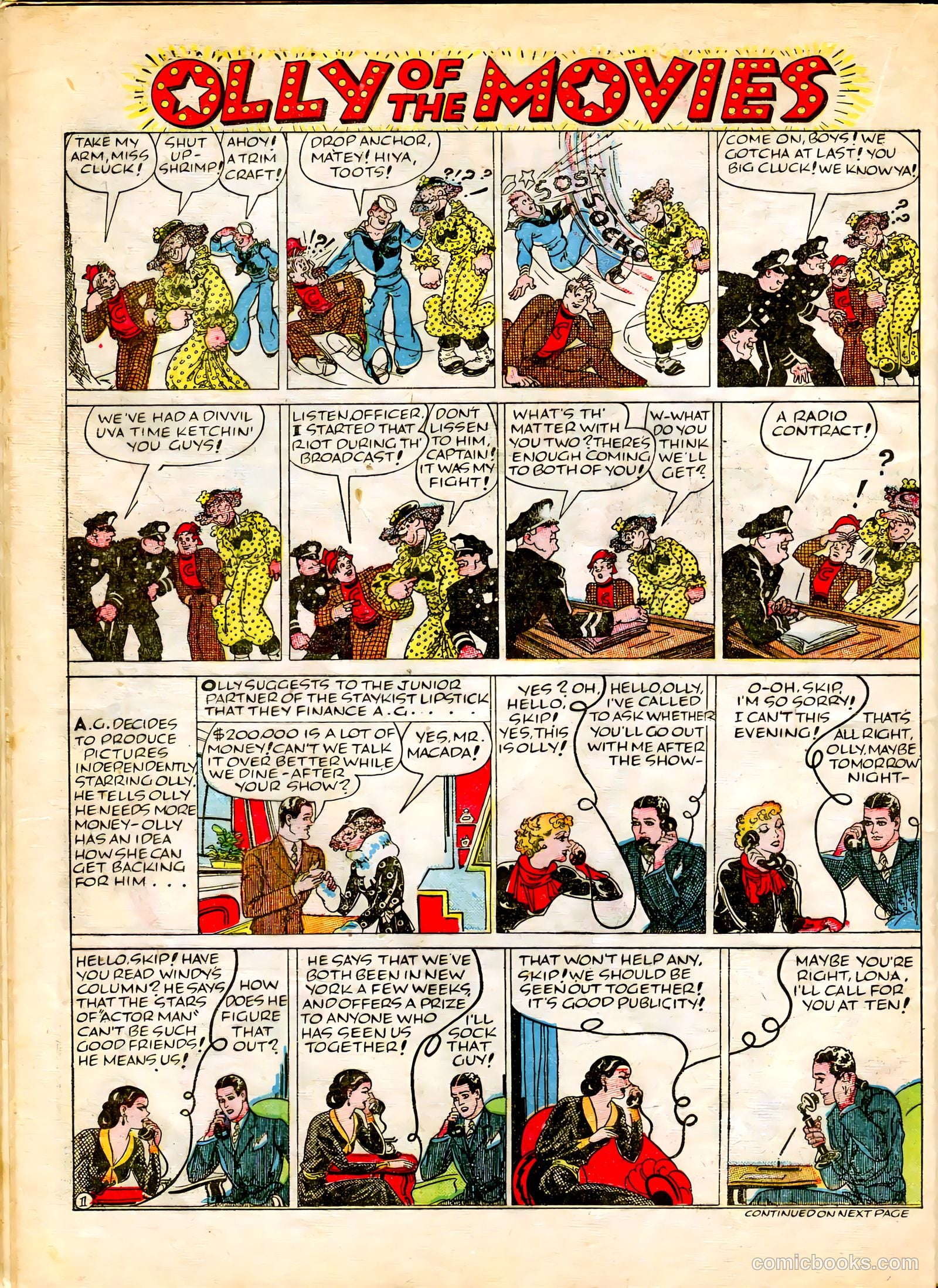 Famous Funnies #49 (1938) — page 40 of 64