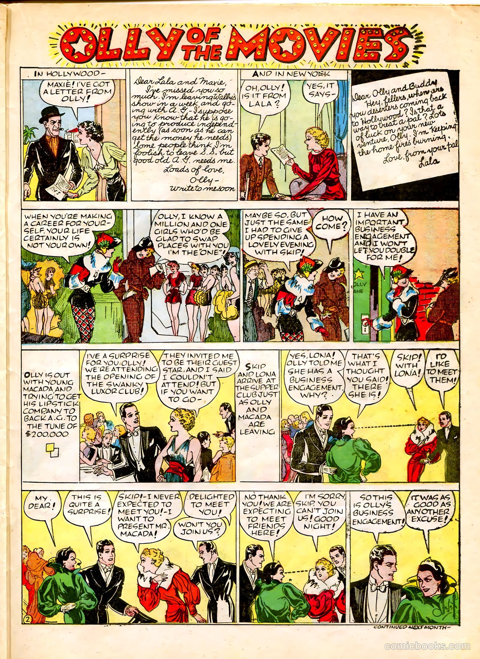 Famous Funnies #49 (1938) — page 41 of 64
