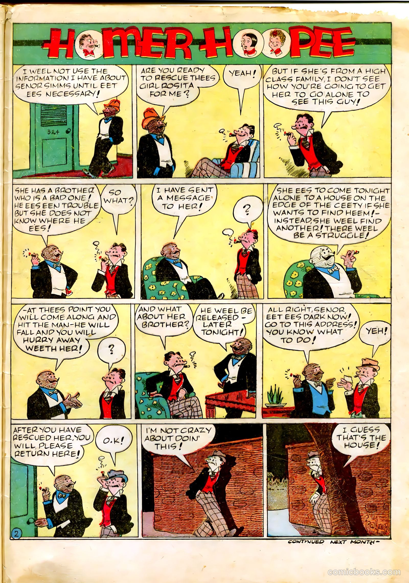 Famous Funnies #49 (1938) — page 59 of 64