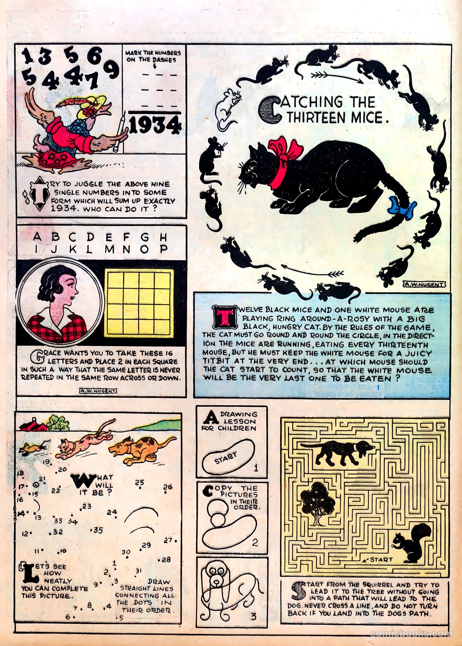 Famous Funnies #5 (1934) — page 16 of 64