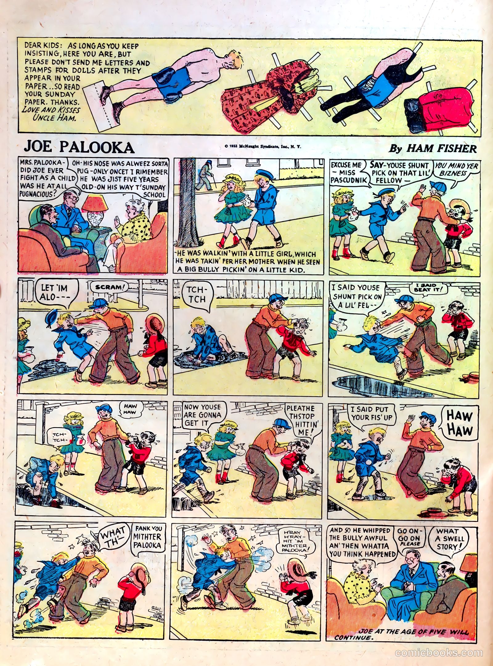 Famous Funnies #5 (1934) — page 36 of 64