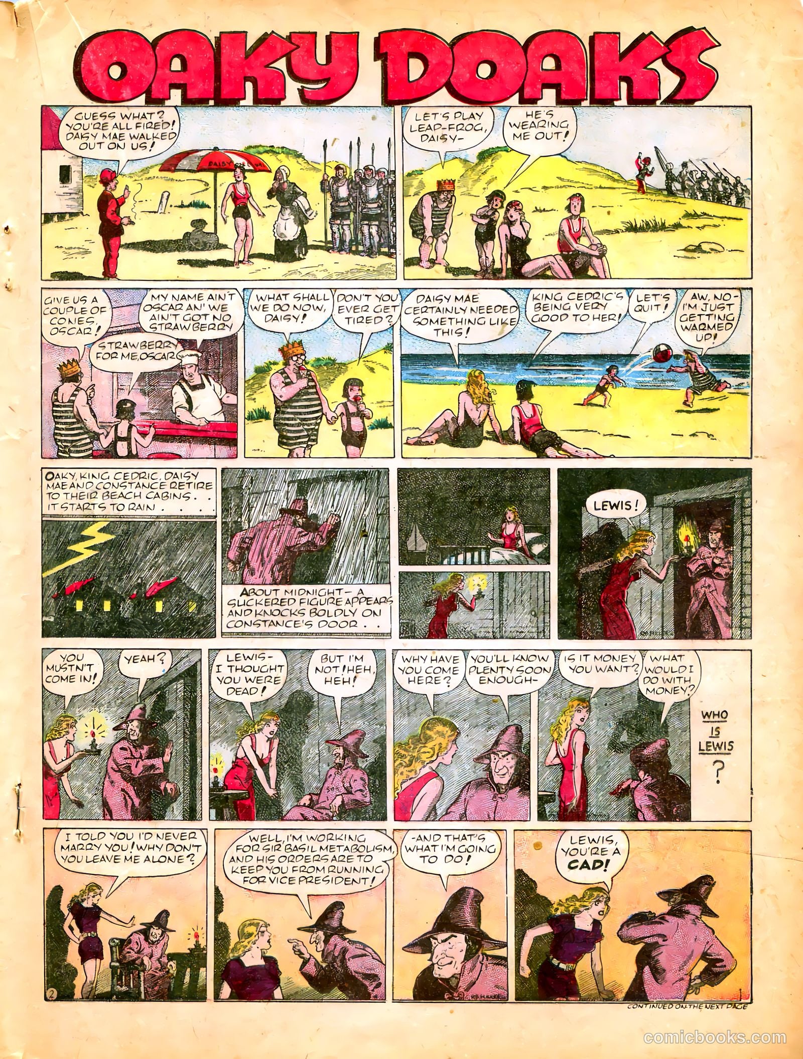 Famous Funnies #50 (1938) — page 35 of 64