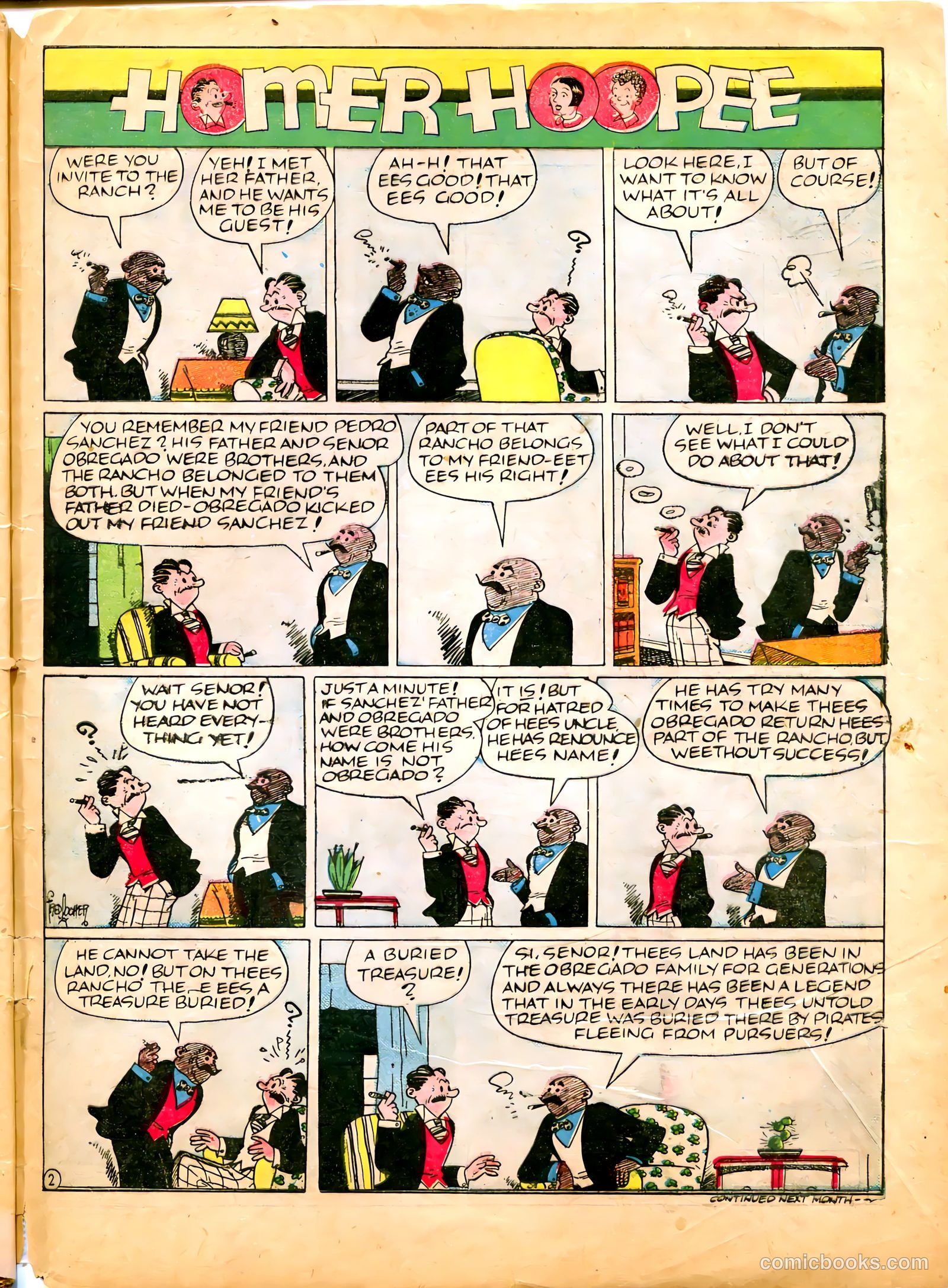 Famous Funnies #50 (1938) — page 59 of 64