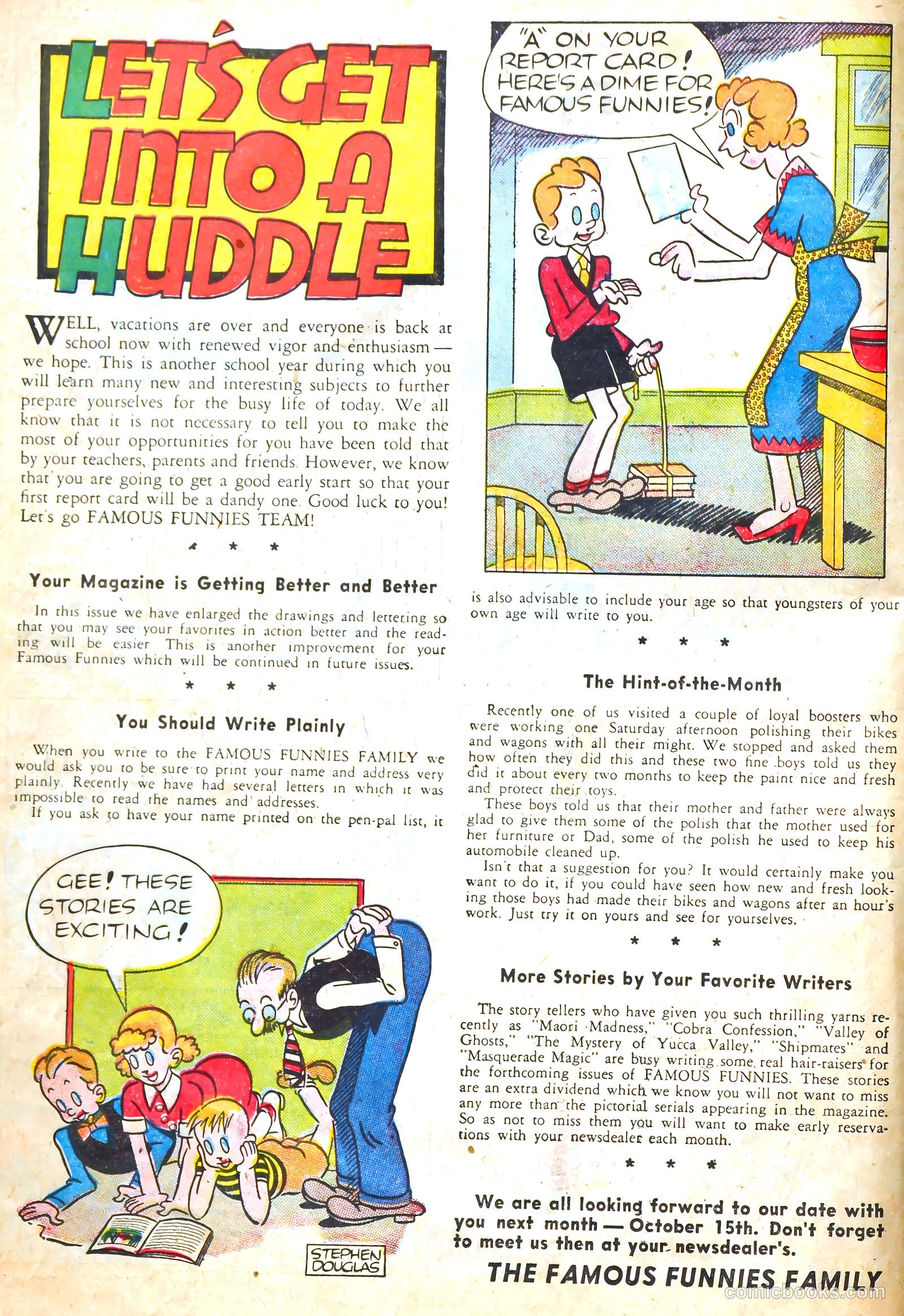 Famous Funnies #51 (1938) — page 10 of 63