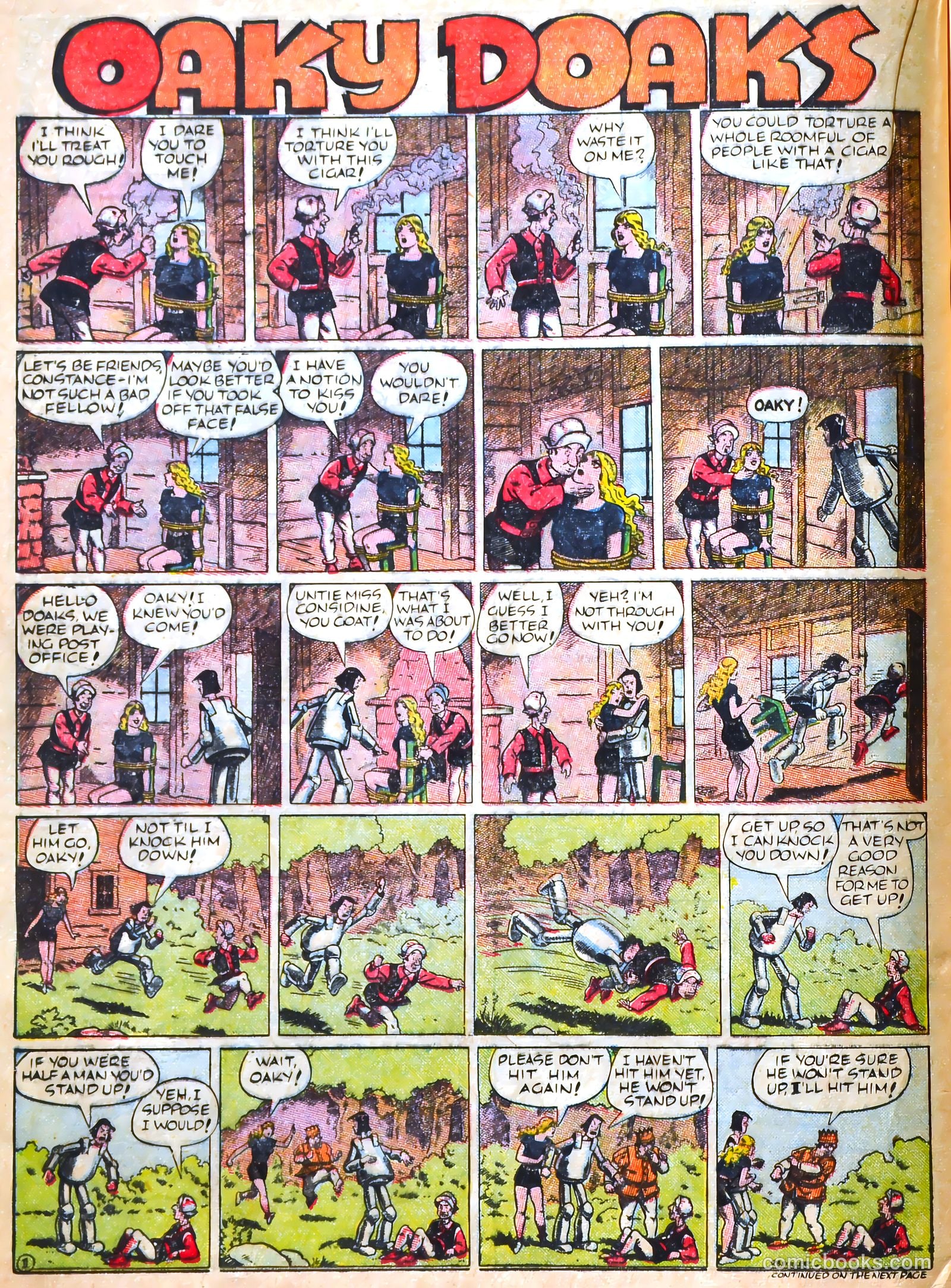 Famous Funnies #51 (1938) — page 34 of 63