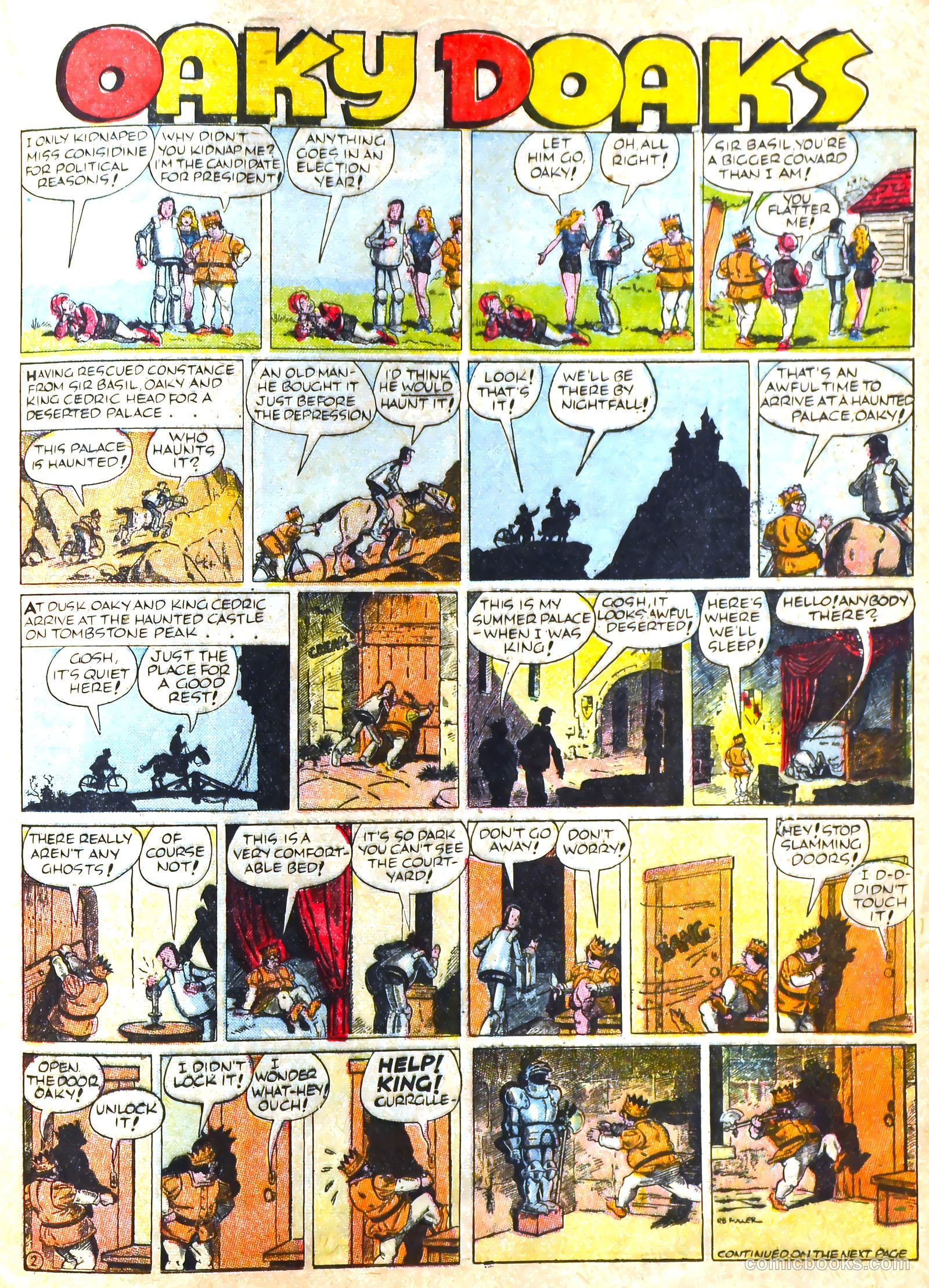 Famous Funnies #51 (1938) — page 35 of 63