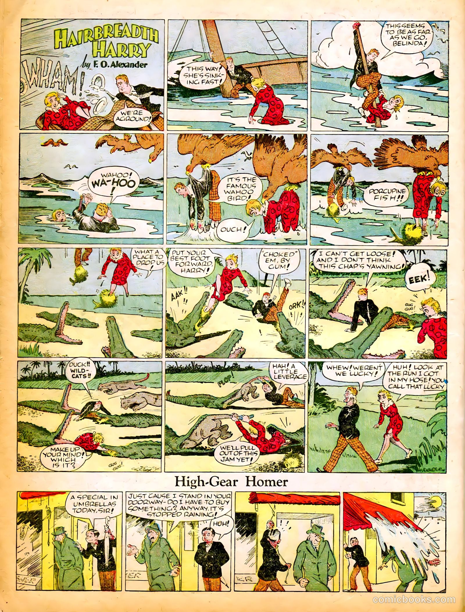 Famous Funnies #52 (1938) — page 16 of 64