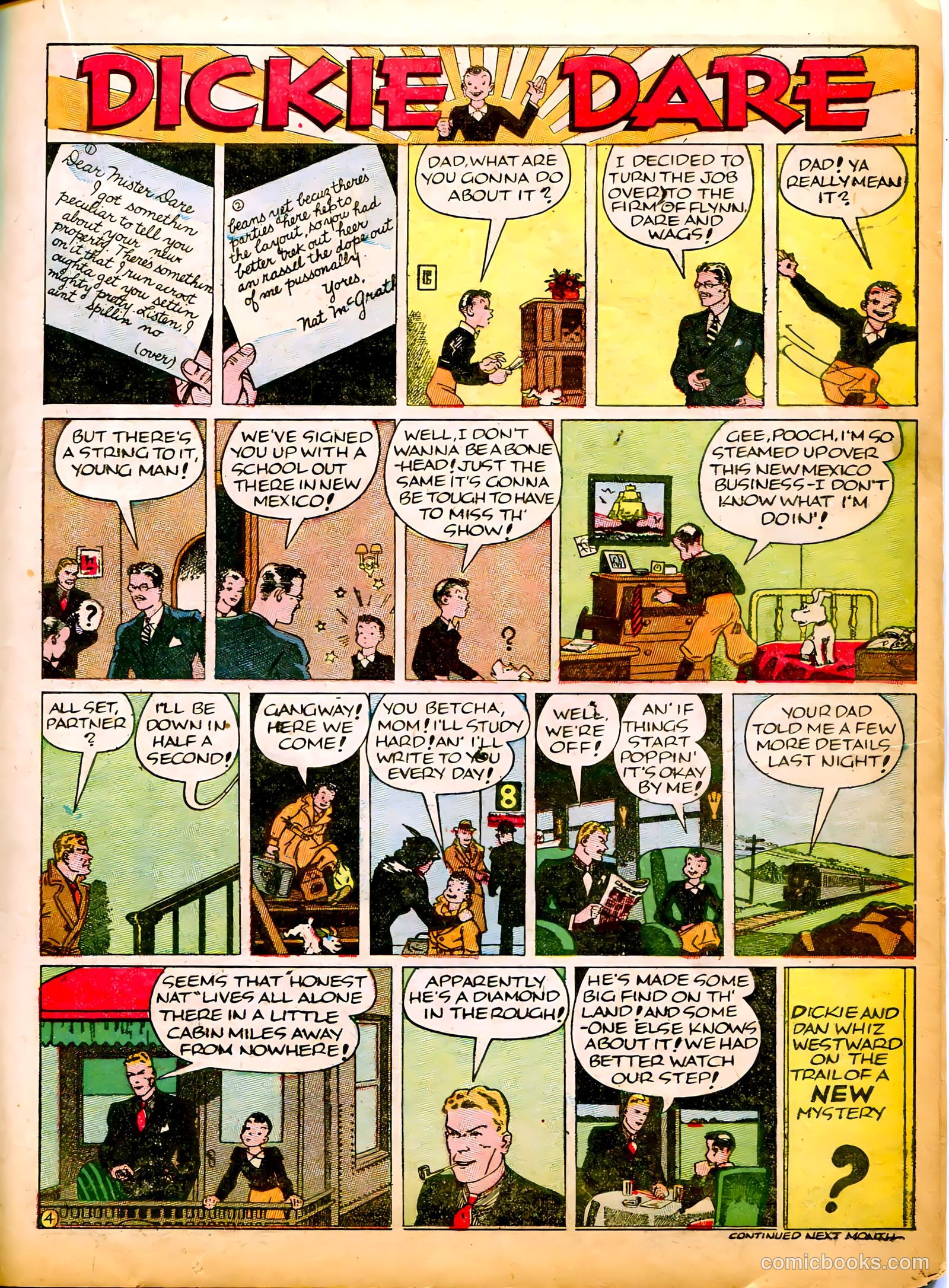 Famous Funnies #52 (1938) — page 25 of 64