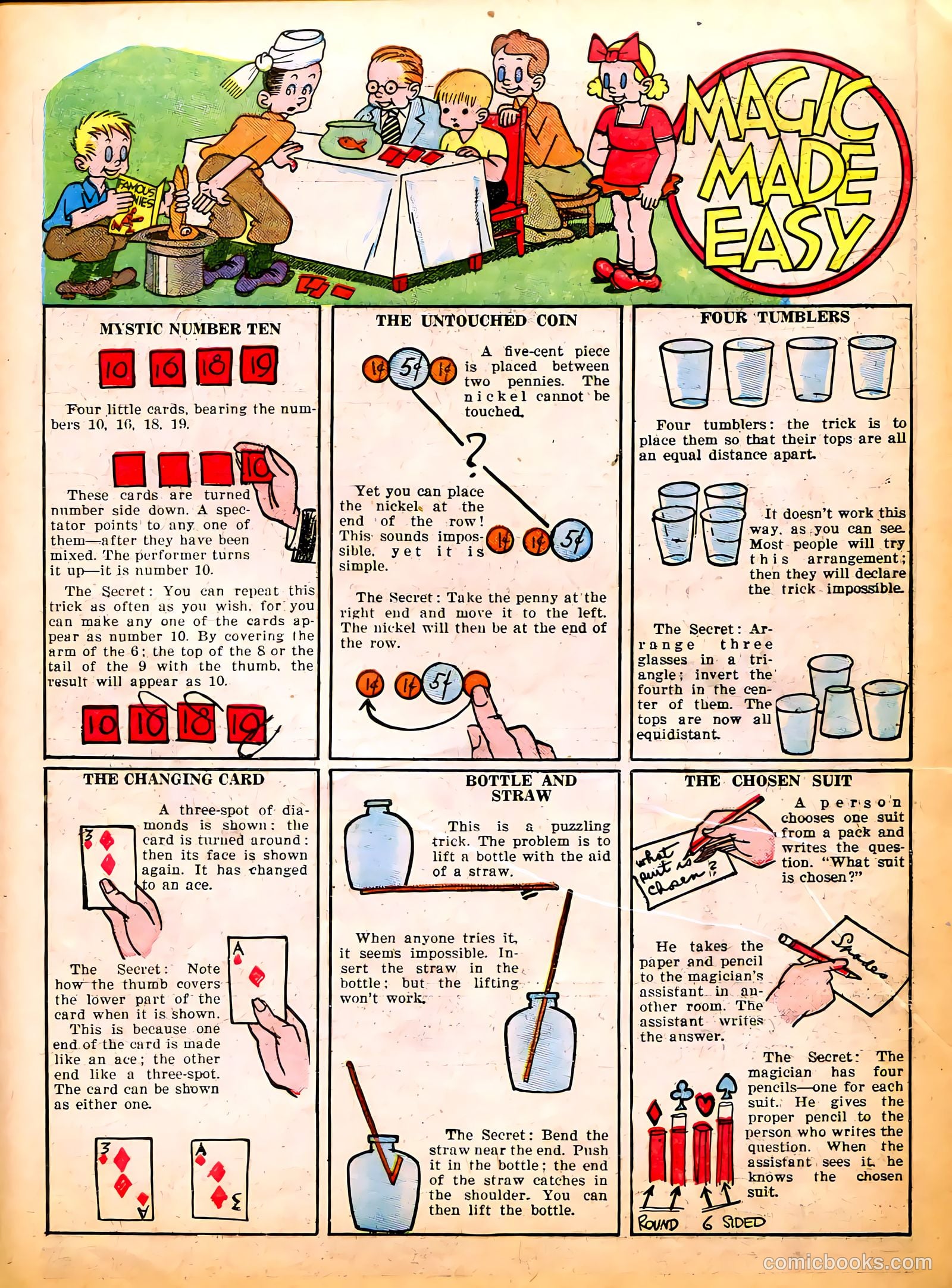 Famous Funnies #52 (1938) — page 47 of 64