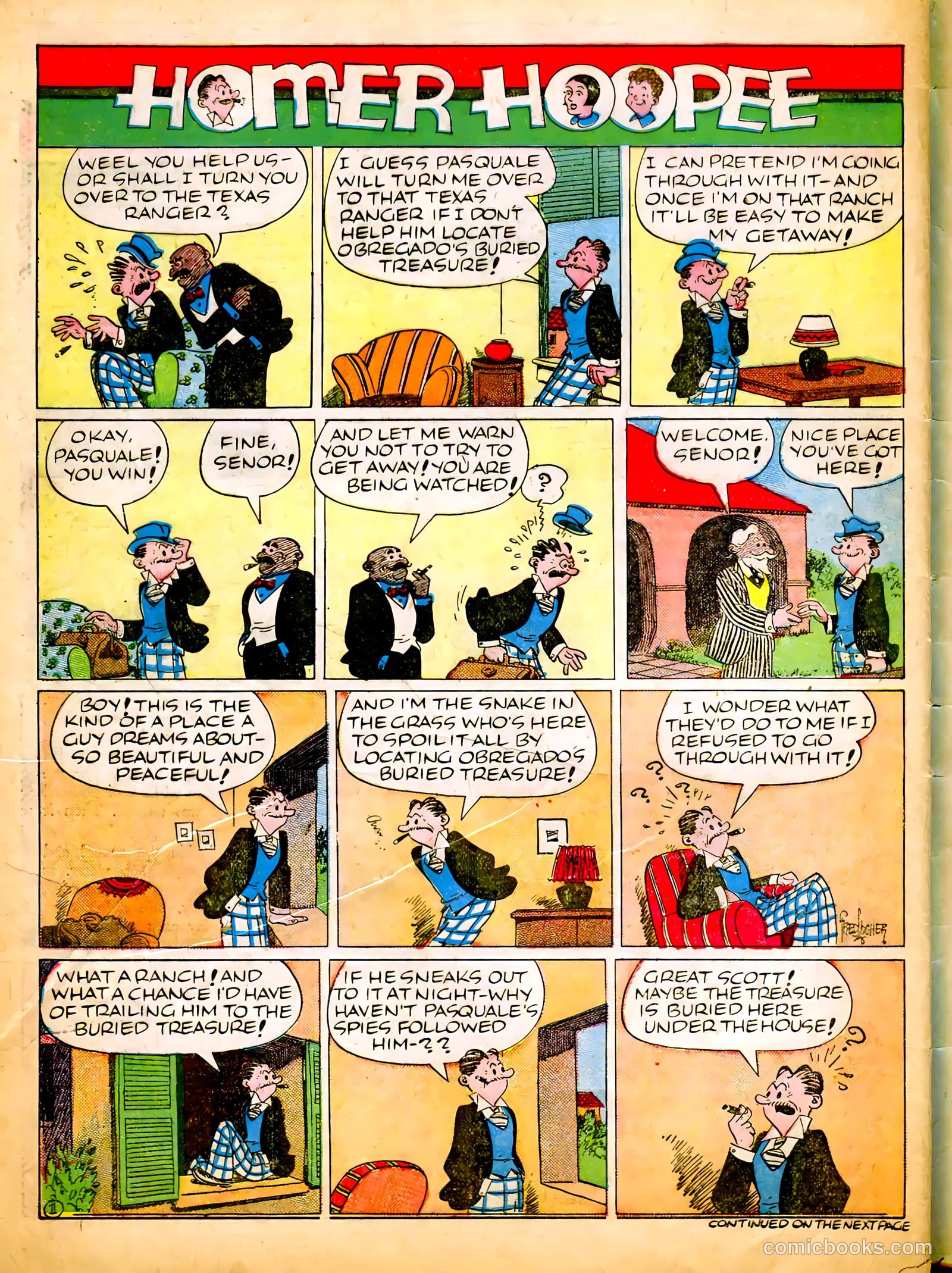 Famous Funnies #52 (1938) — page 58 of 64