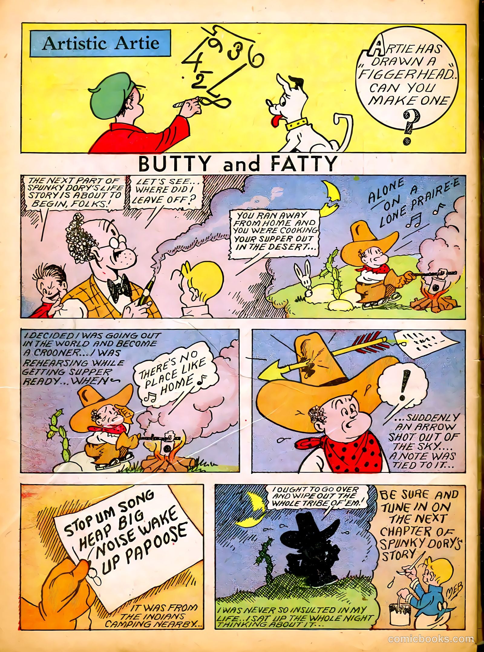 Famous Funnies #52 (1938) — page 60 of 64