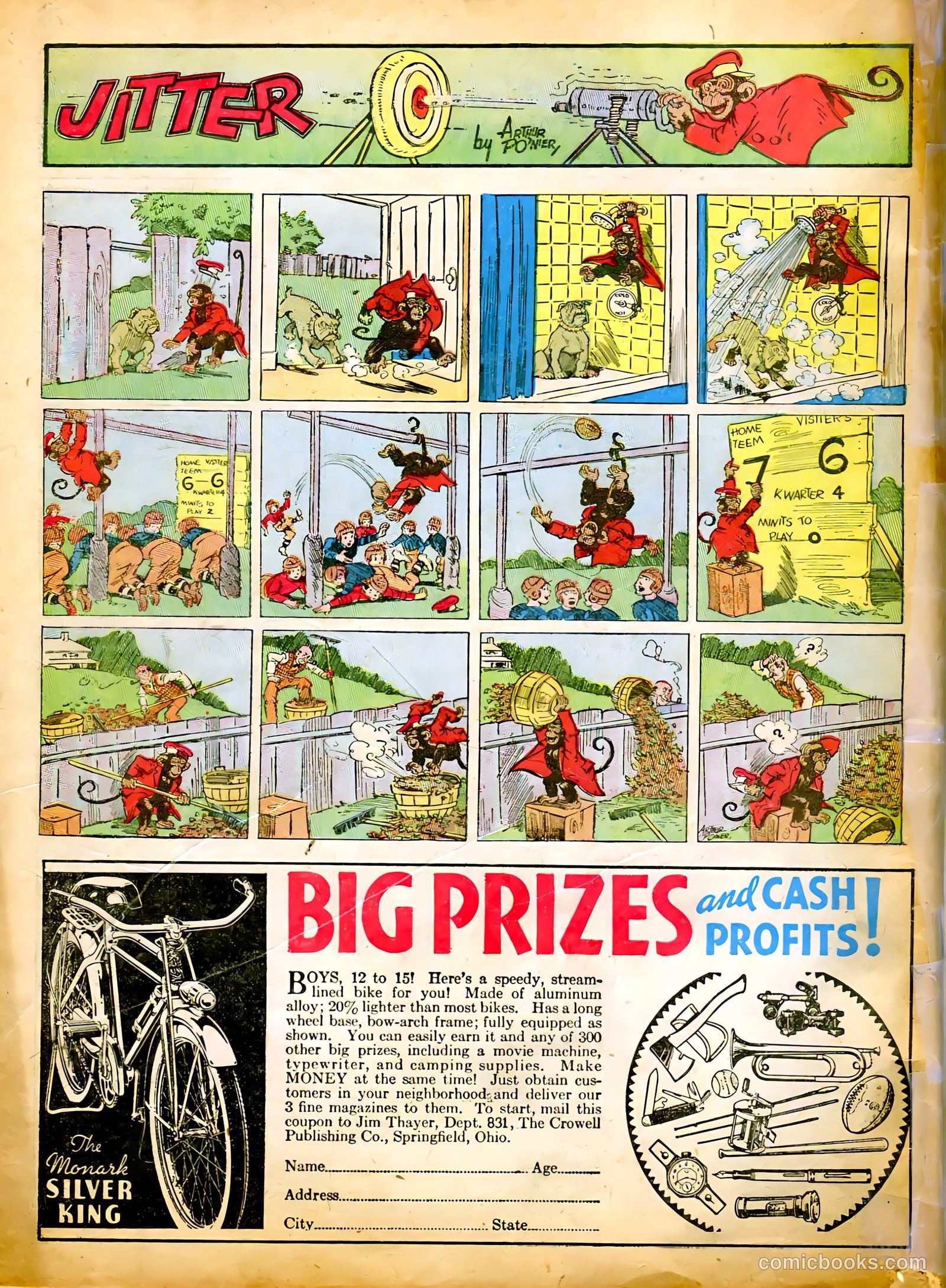 Famous Funnies #52 (1938) — page 62 of 64