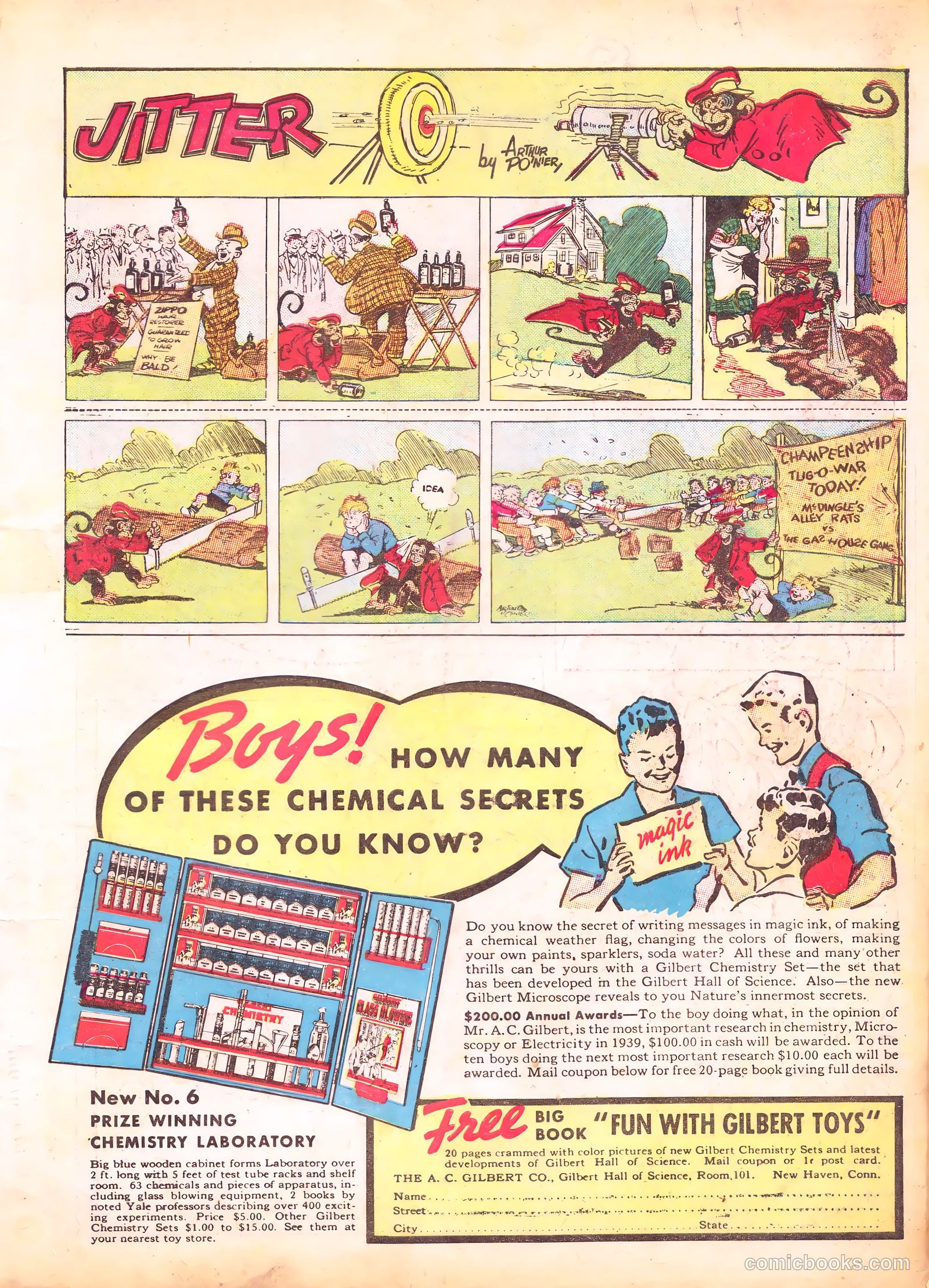 Famous Funnies #53 (1938) — page 3 of 64