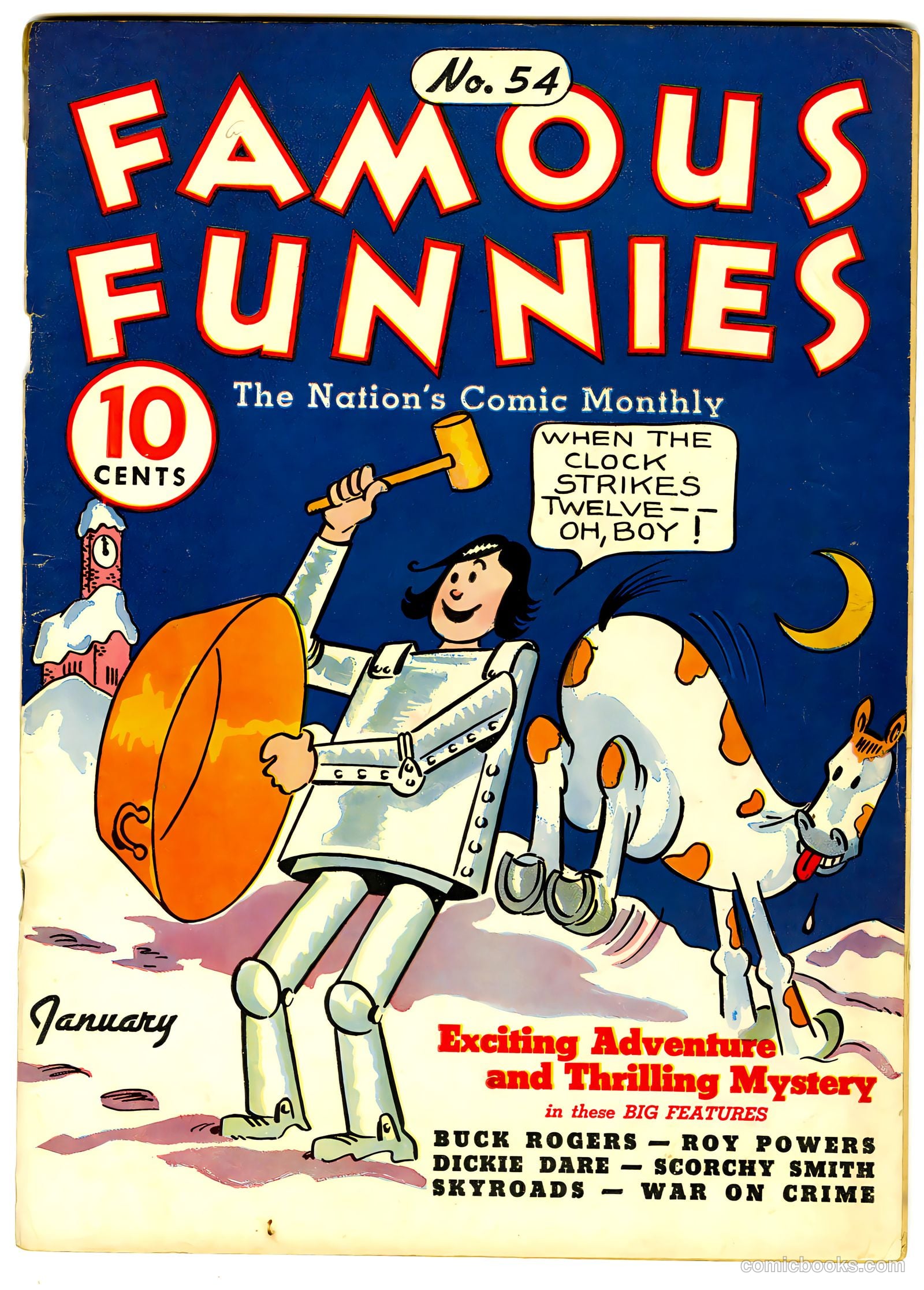 Famous Funnies #54