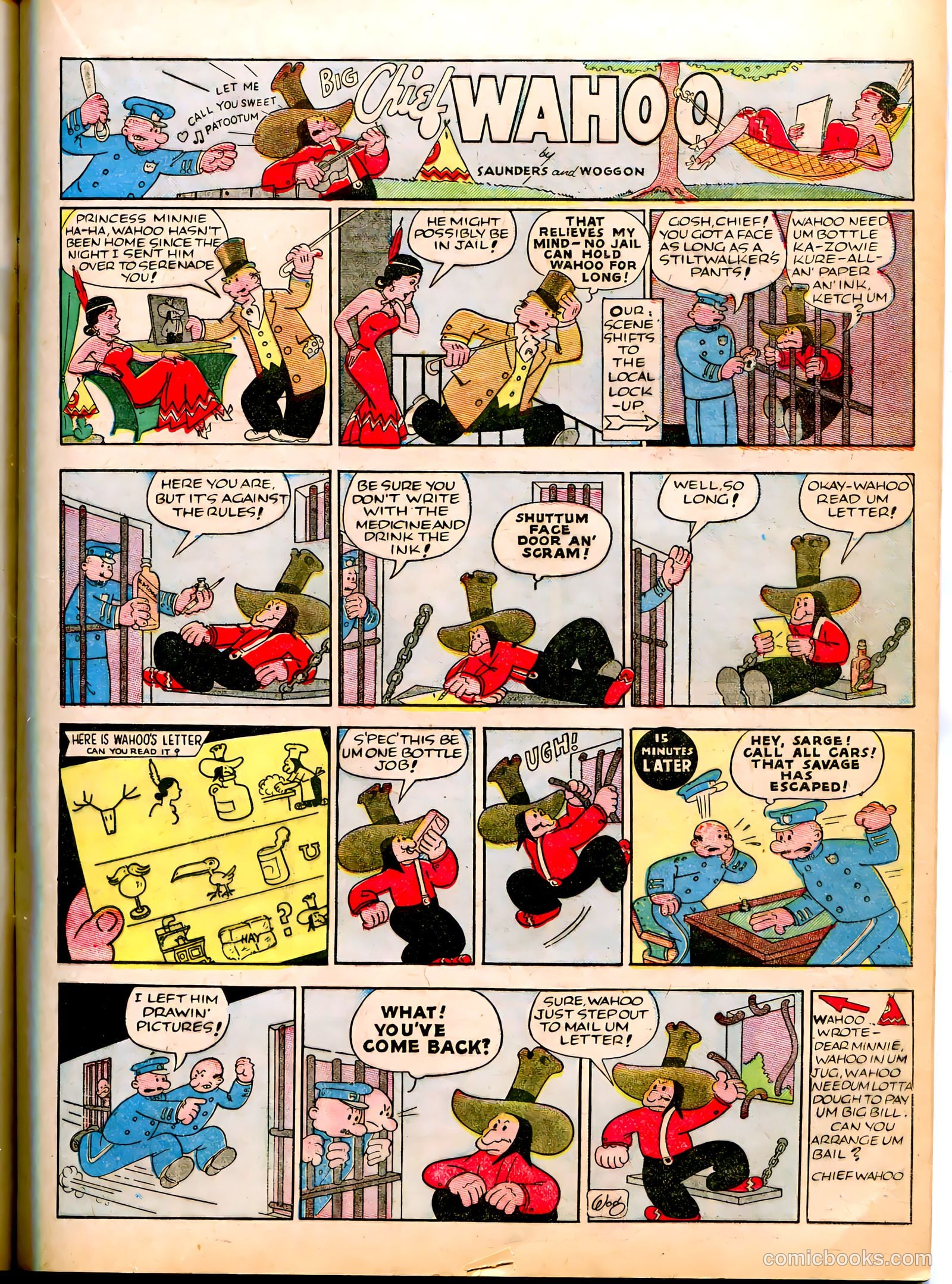 Famous Funnies #54 (1939) — page 21 of 64