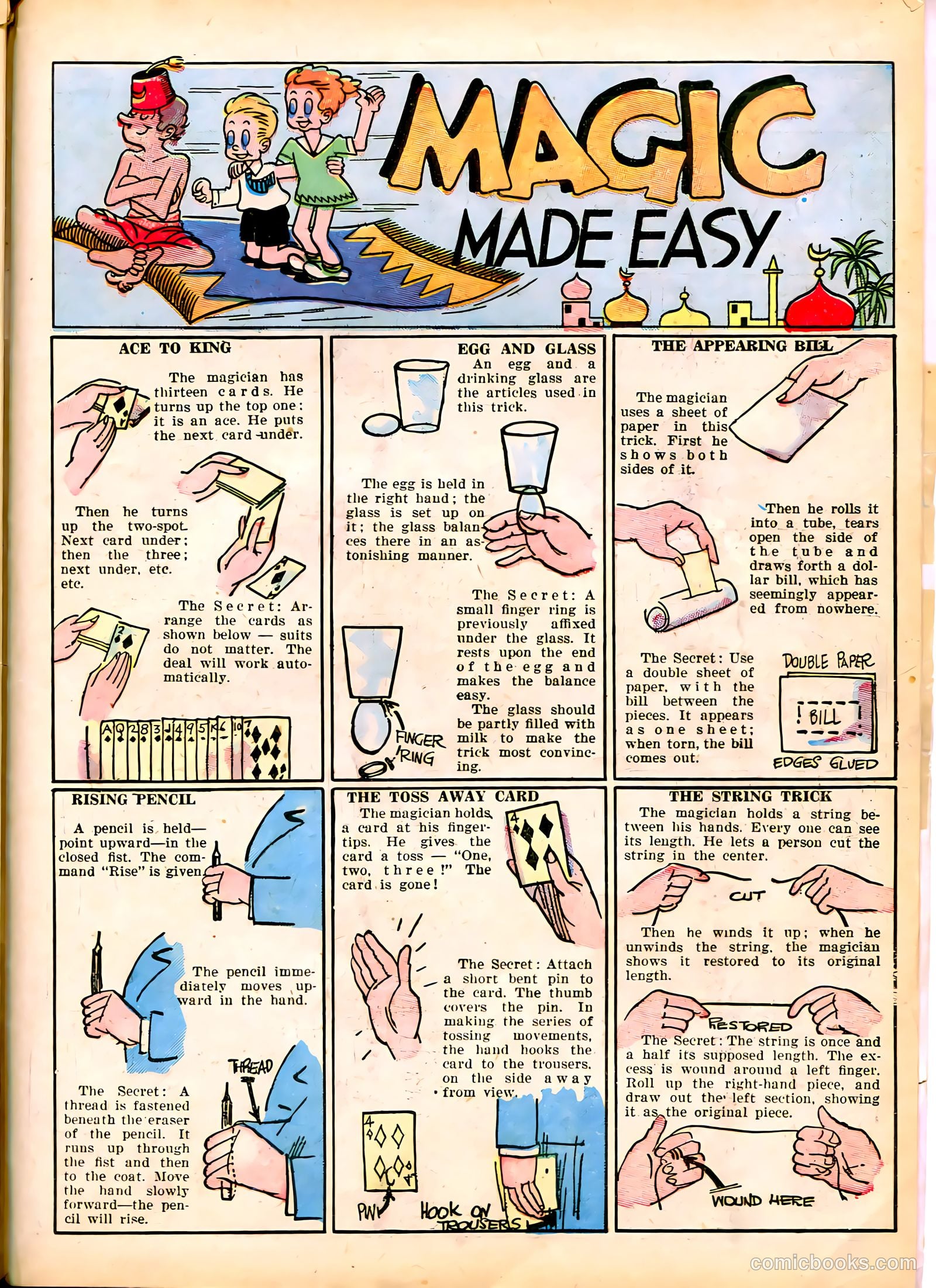 Famous Funnies #54 (1939) — page 47 of 64