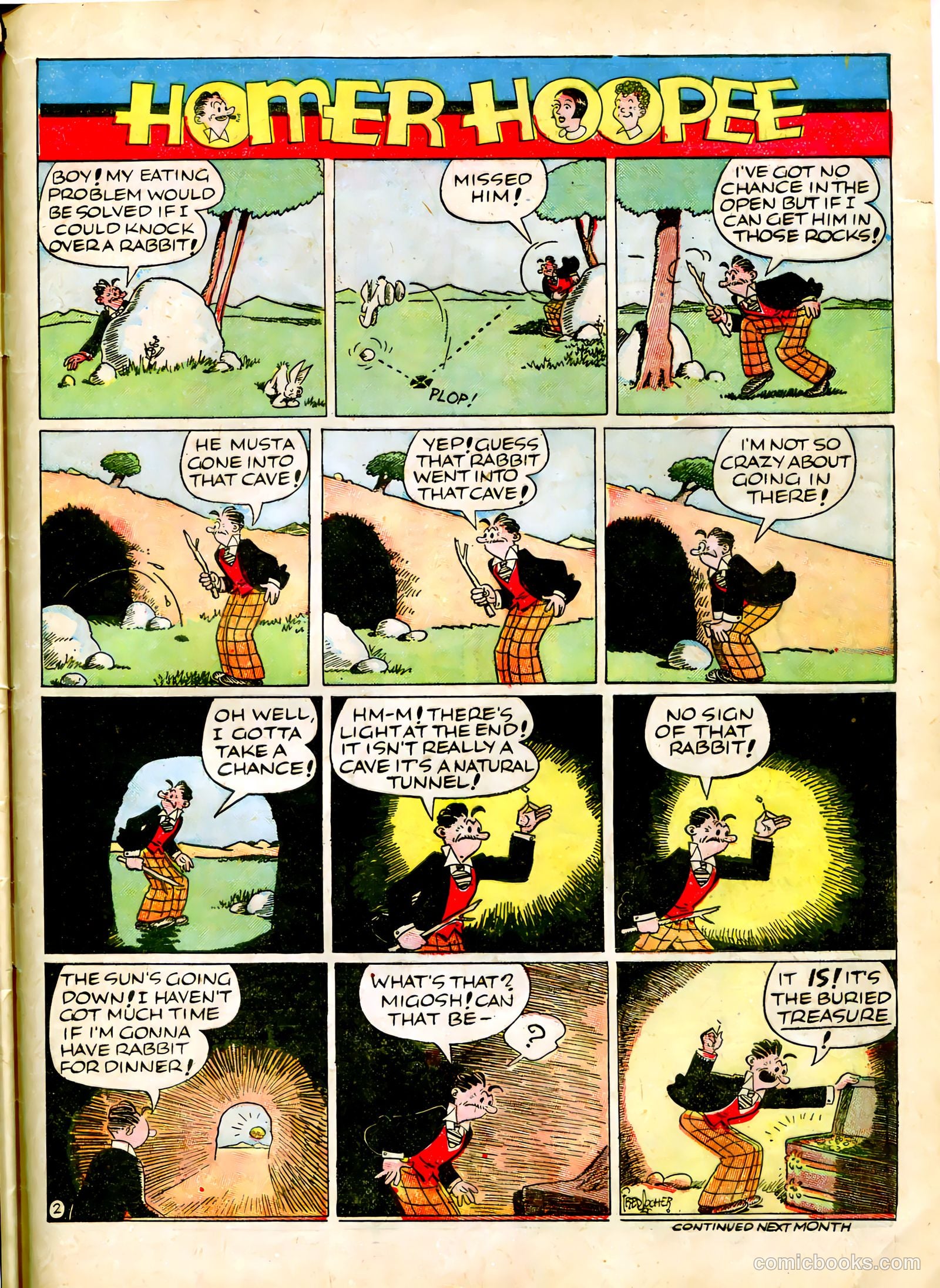 Famous Funnies #54 (1939) — page 59 of 64